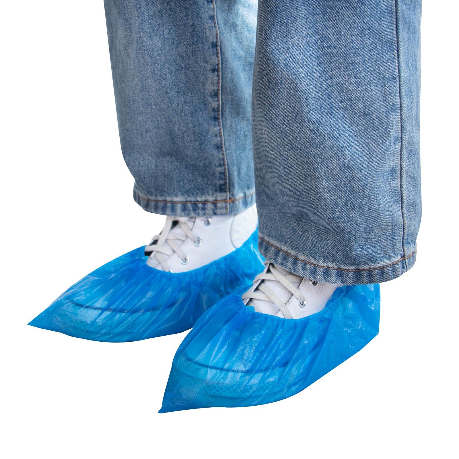 1000 PCS (500 Pairs) shoe covers disposable,booties for shoes covers,disposable shoe covers for indoors,plastic boot covers disposable,suitable for real estate, travel, construction, and workplaces. - Image 7