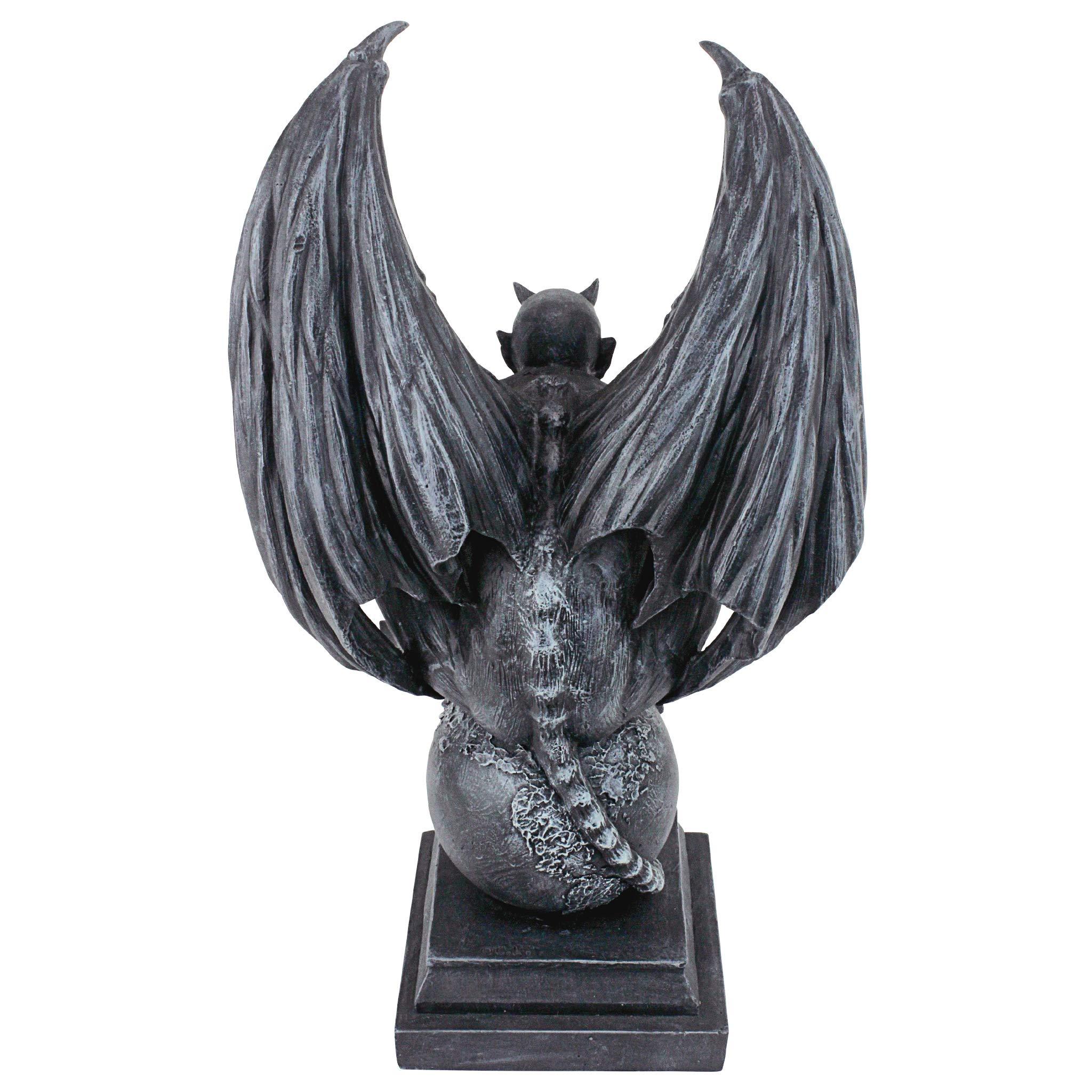 Design Toscano Hellion the Devil Gargoyle Statue 12 Inch - Image 6