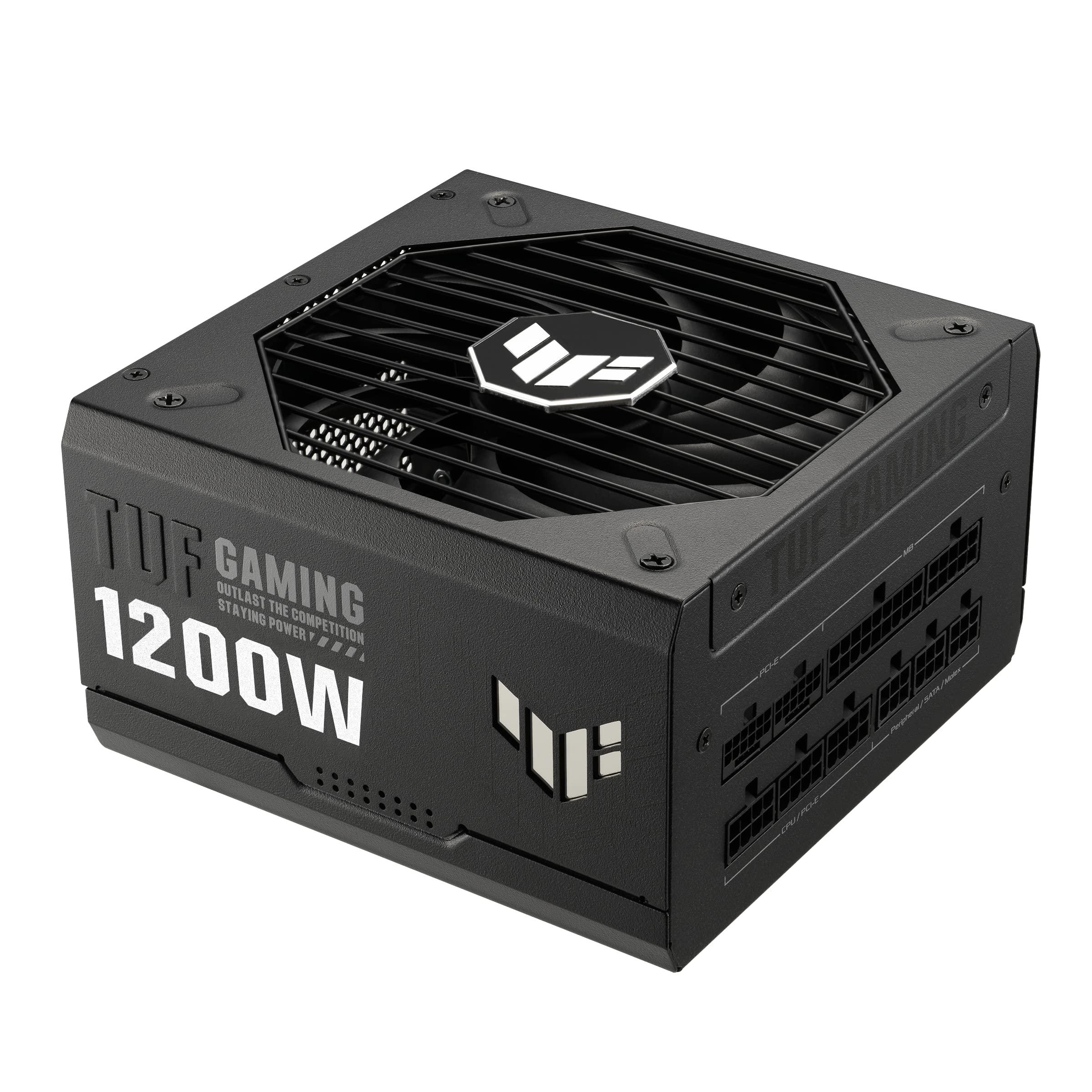 ASUS TUF Gaming 1200W Gold (1200 Watt, ATX 3.0 Compatible Fully Modular Power Supply, 80+ Gold Certified, Military-Grade Components, Dual Ball Bearing, Axial-tech Fan, PCB Coating, 10 Year Warranty) - Image 11