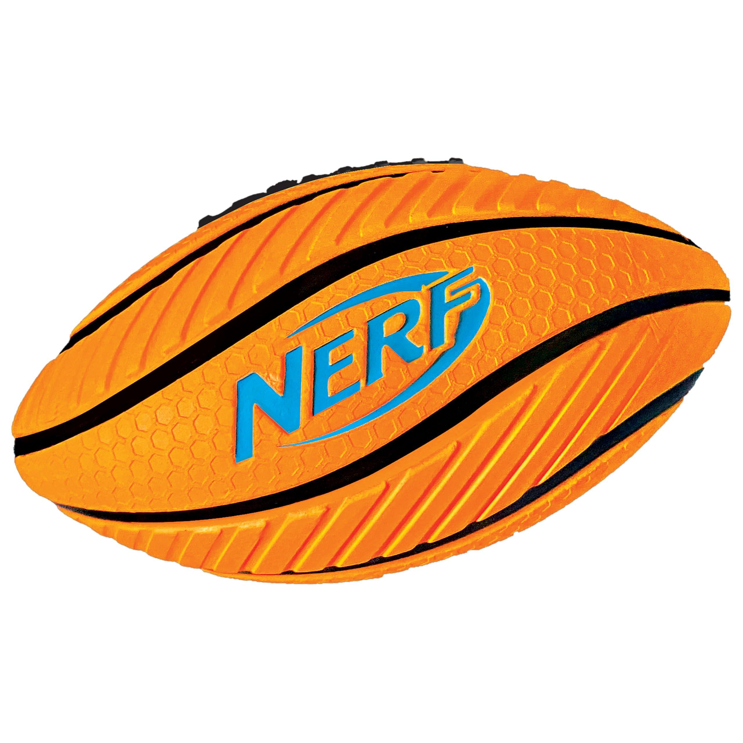 Nerf Kids Foam Football - Spiral Grip Mini Soft Foam Football for Kids - Easy Grip Junior Ball - 8.5"