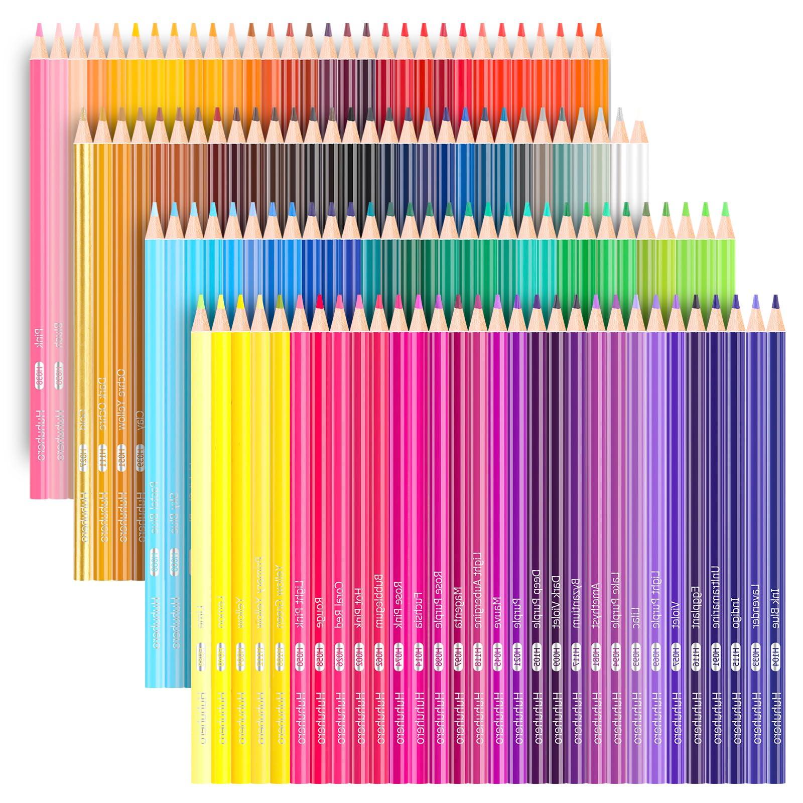 Huhuhero 120 Count Colored Pencils Set for Adult Coloring Books, Soft Core Vibrant Blendable Art Drawing Pencils, Premium Art Supplies for Kids Adults Beginners, Back to School Supplies Teacher Gifts - Image 8