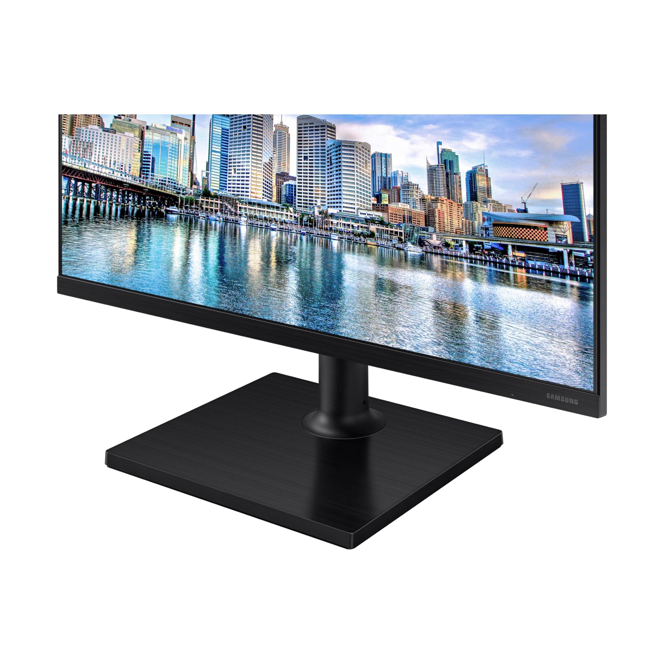 SAMSUNG FT45 Series 24-Inch FHD 1080p Computer Monitor, 75Hz, IPS Panel, HDMI, DisplayPort, USB Hub, Height Adjustable Stand, 3 Yr WRNTY (LF24T454FQNXGO),Black - Image 22