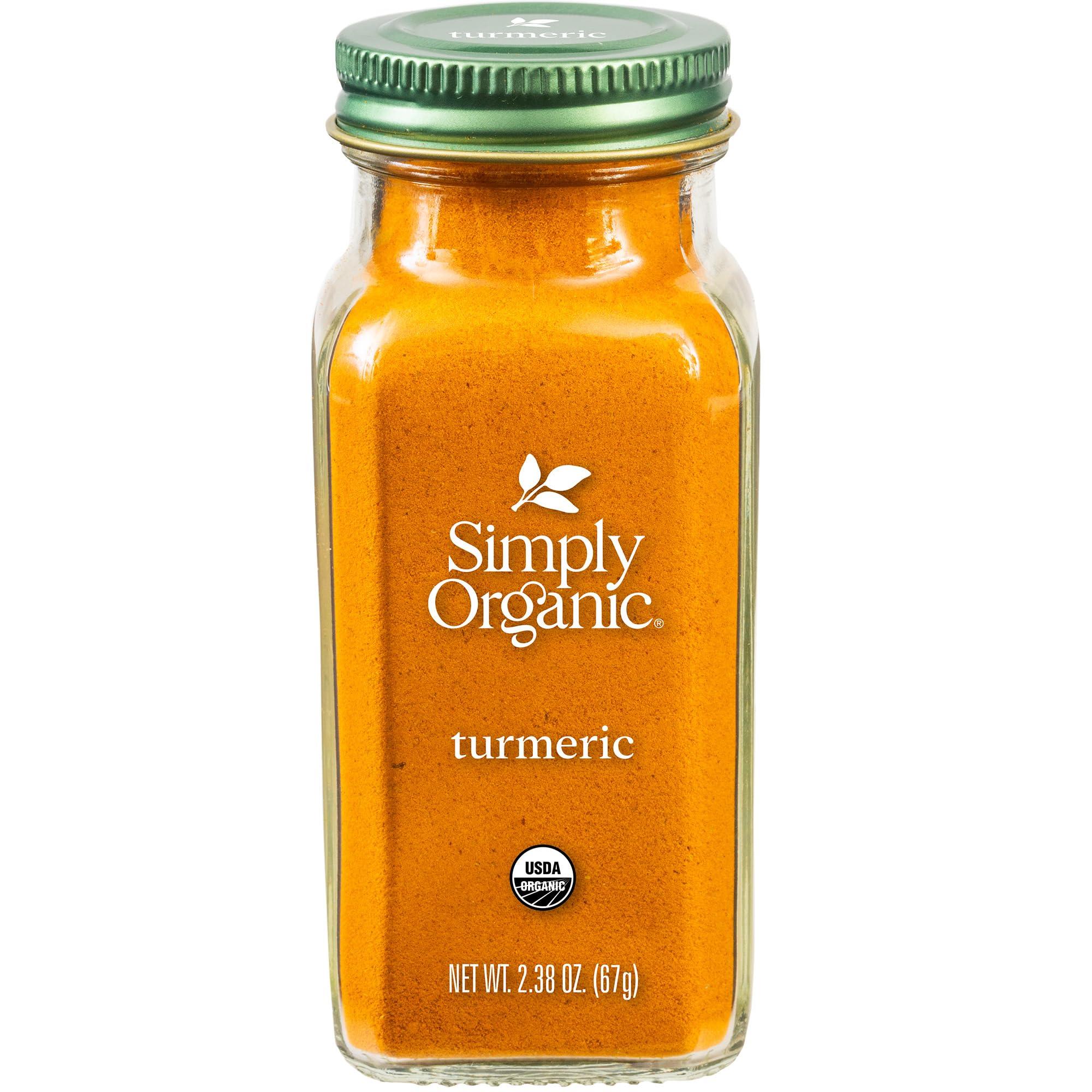 Simply Organic Ground Turmeric Root, 2.38 Oz