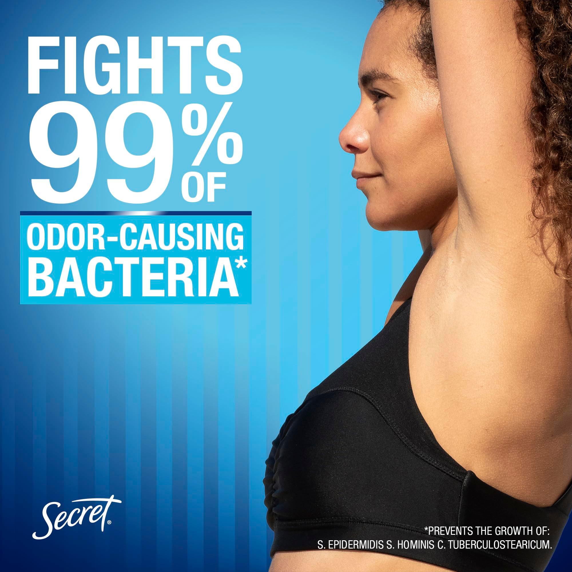 Secret Outlast Antiperspirant Deodorant for Women, 72hr Sweat & Odor Protection, PH Balancing Minerals, Invisible Solid, Completely Clean Scent, Travel Size, 0.5 oz - Image 2