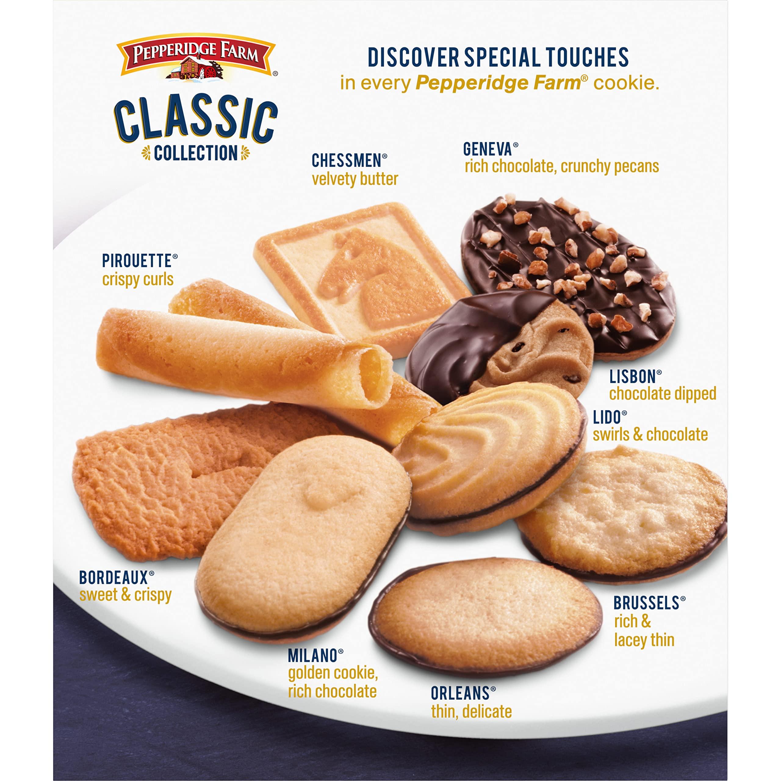 Pepperidge Farm Cookies Classic Collection, 9 Cookie Varieties, 13.25 Oz. Box - Image 6