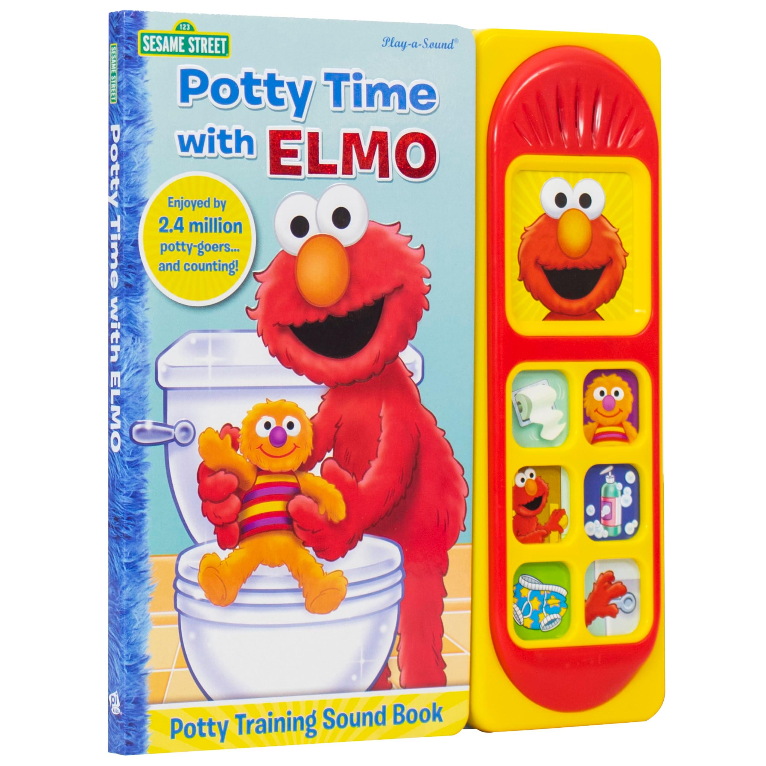 Sesame Street - Potty Time with Elmo - Potty Training Sound Book - PI Kids - Image 5