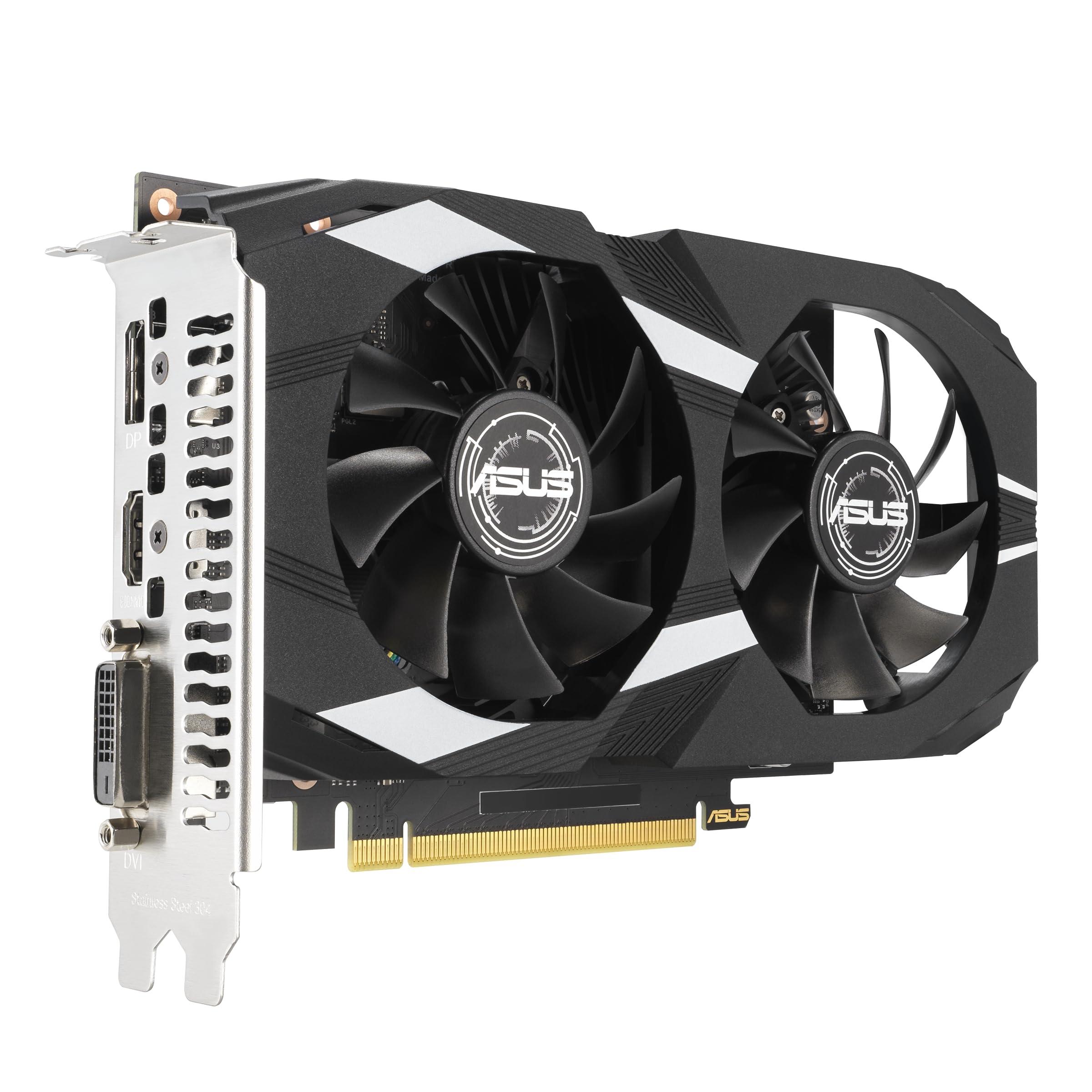 ASUS Dual NVIDIA GeForce RTX 3050 6GB OC Edition Gaming Graphics Card - PCIe 4.0, 6GB GDDR6 Memory, HDMI 2.1, DisplayPort 1.4a, 2-Slot Design, Axial-tech Fan Design, 0dB Technology, Steel Bracket - Image 13