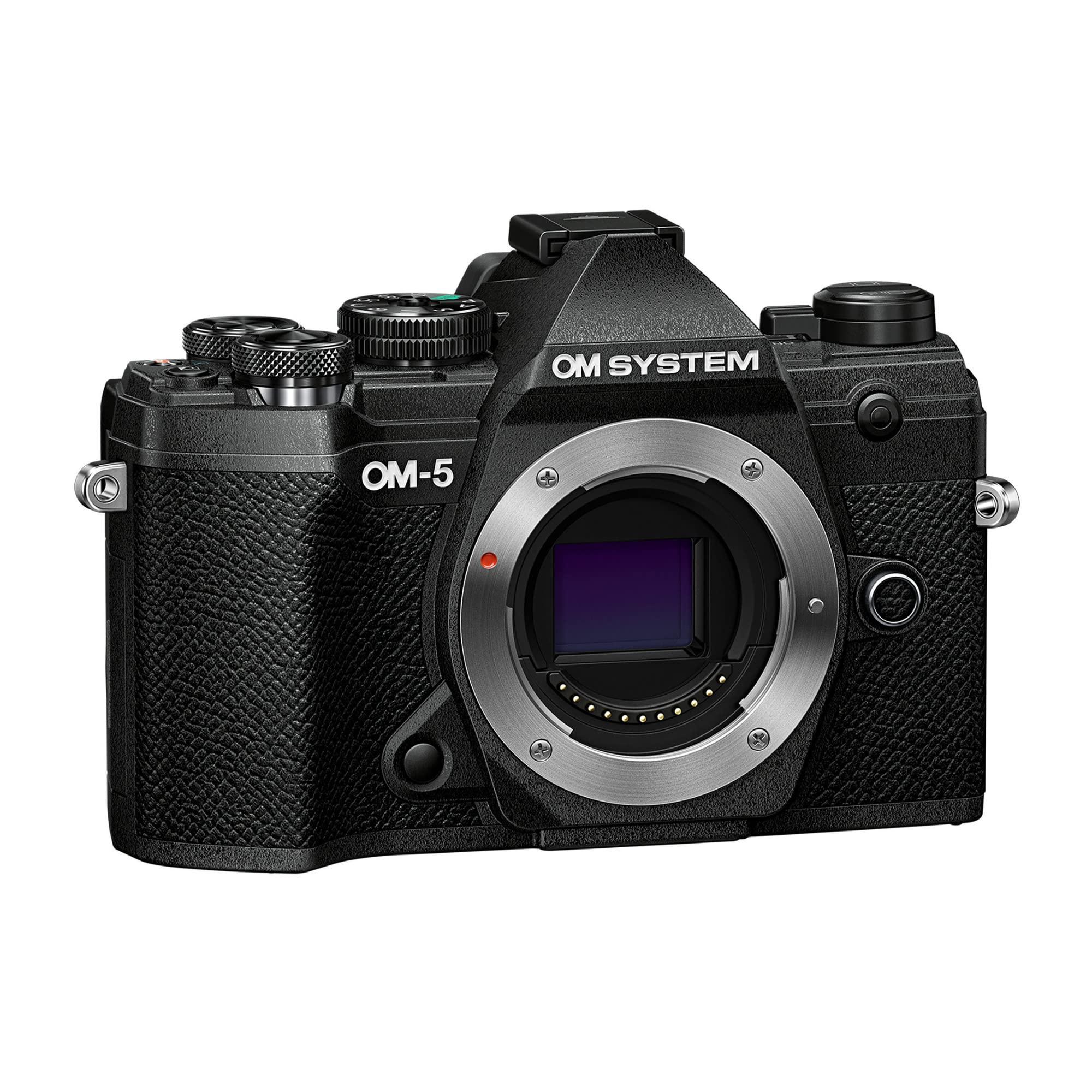 OM SYSTEM OM-5 Mirrorless Camera, Black - Image 2