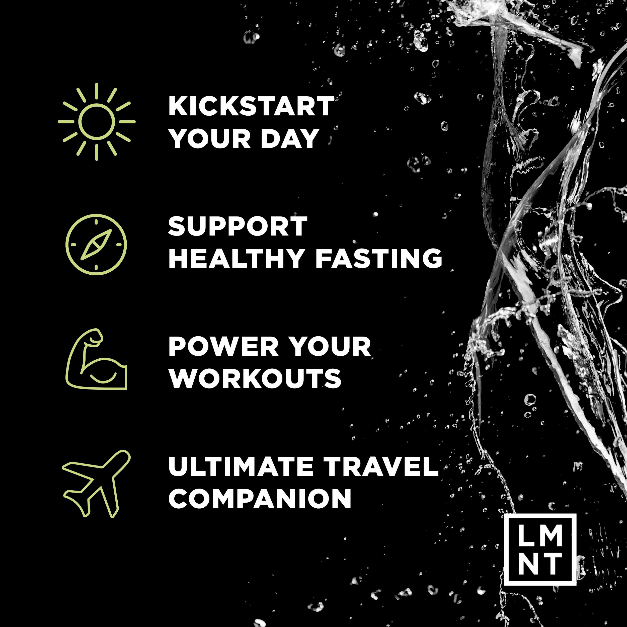 LMNT Zero Sugar Electrolytes - Citrus Salt | Drink Mix | 30-Count - Image 4