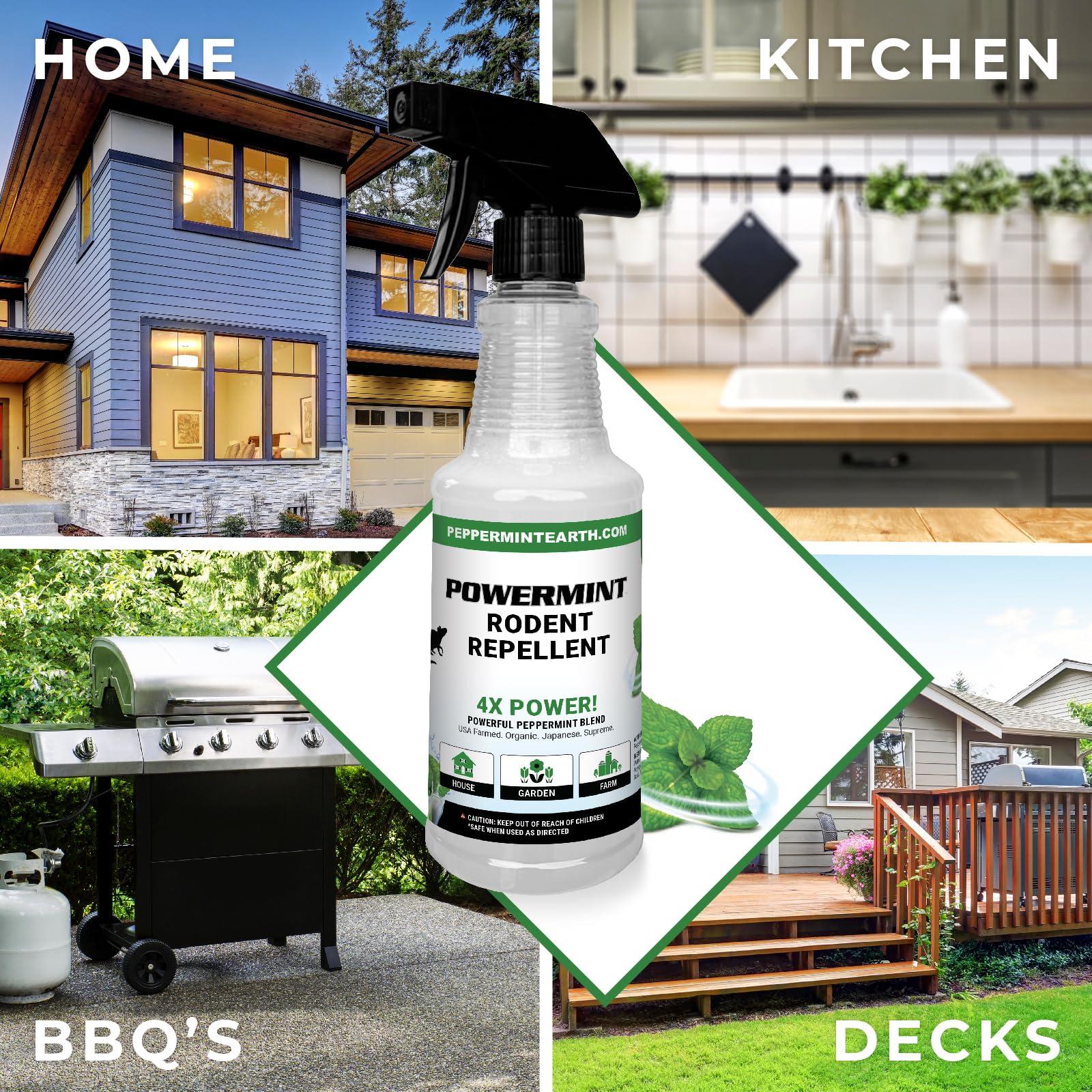 Powermint 16 Oz Peppermint Oil Rodent Repellent Spray - Image 5