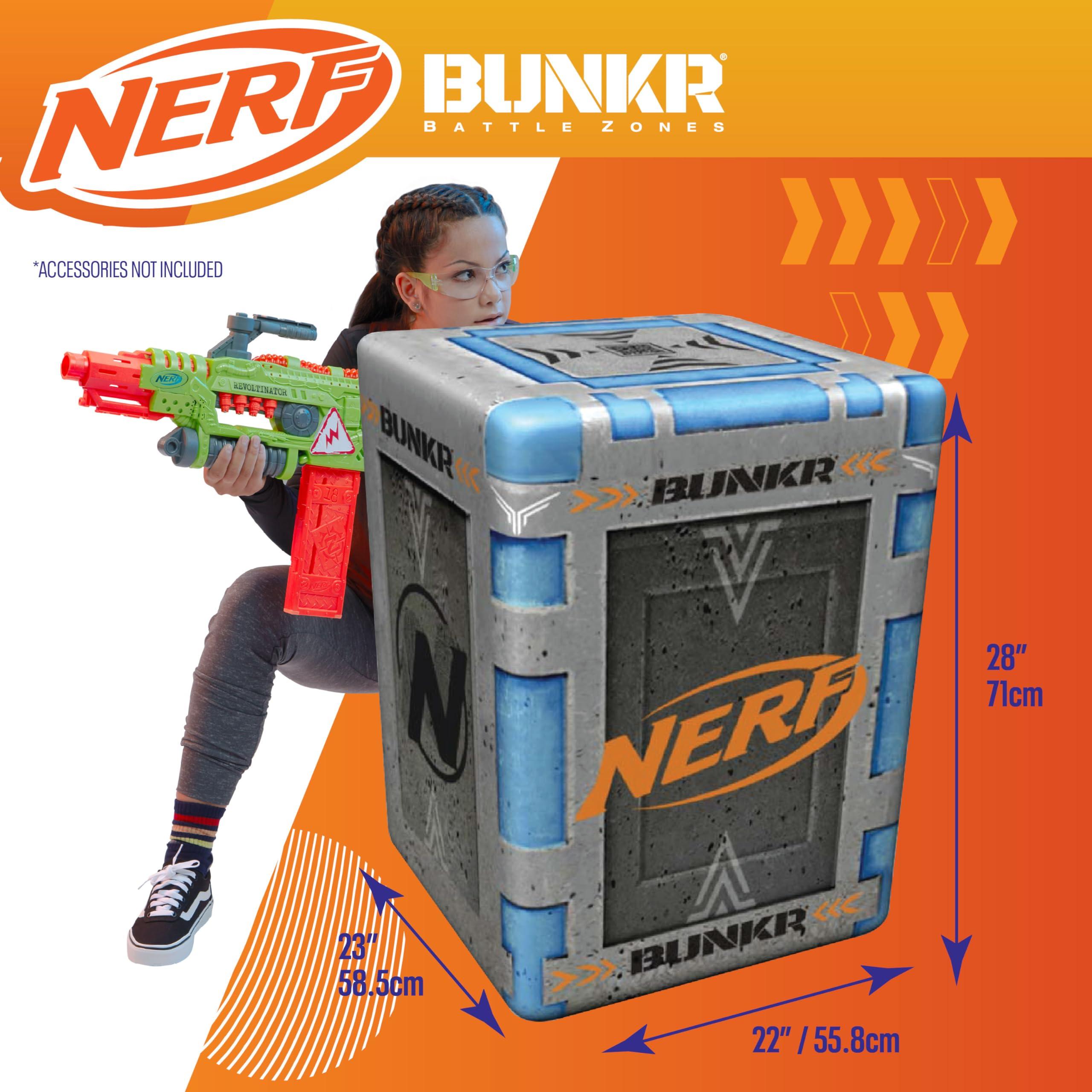 BUNKR Battle Zones NERF Nerf Competition Pack 4 Inflatable Bunkers for Combat, NERF War, Laser Tag, Blaster Battles - Image 6