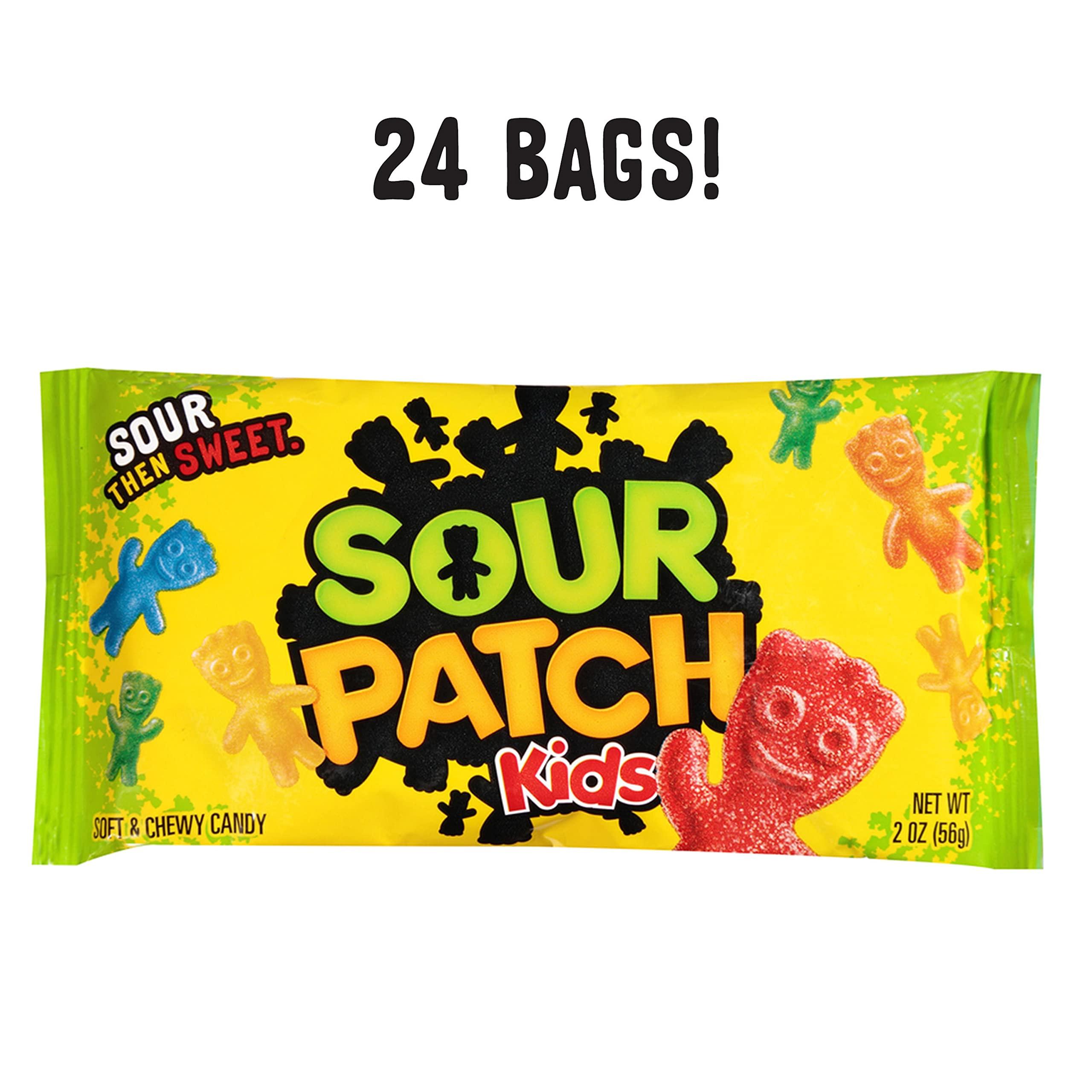 SOUR PATCH KIDS Soft & Chewy Candy, Bulk Candy, 24 - 2 oz Bags - Image 4