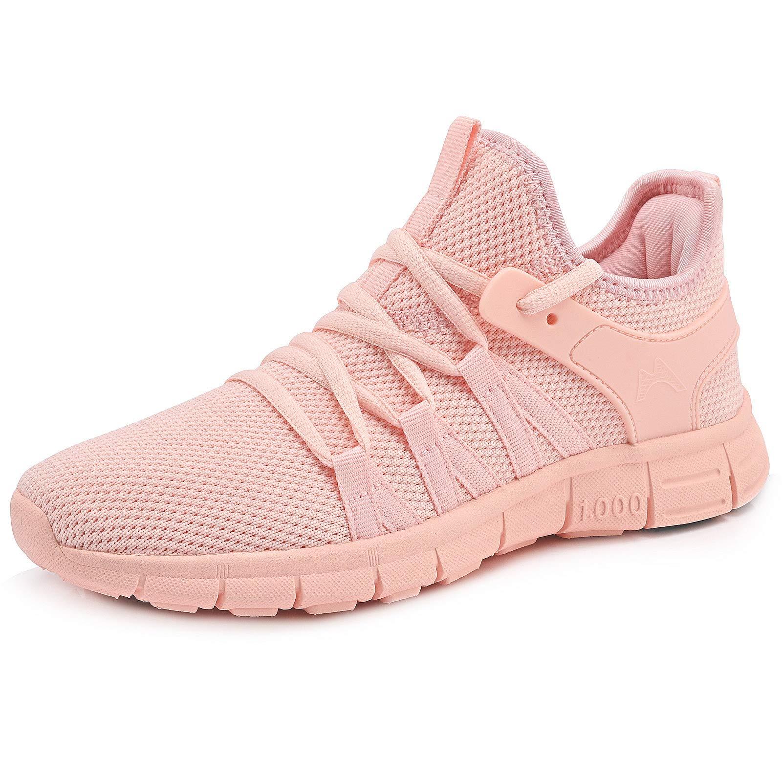 INZCOU Running Shoes Lightweight Tennis Shoes Non Slip Gym Workout Shoes Breathable Mesh Walking Sneakers - Image 2