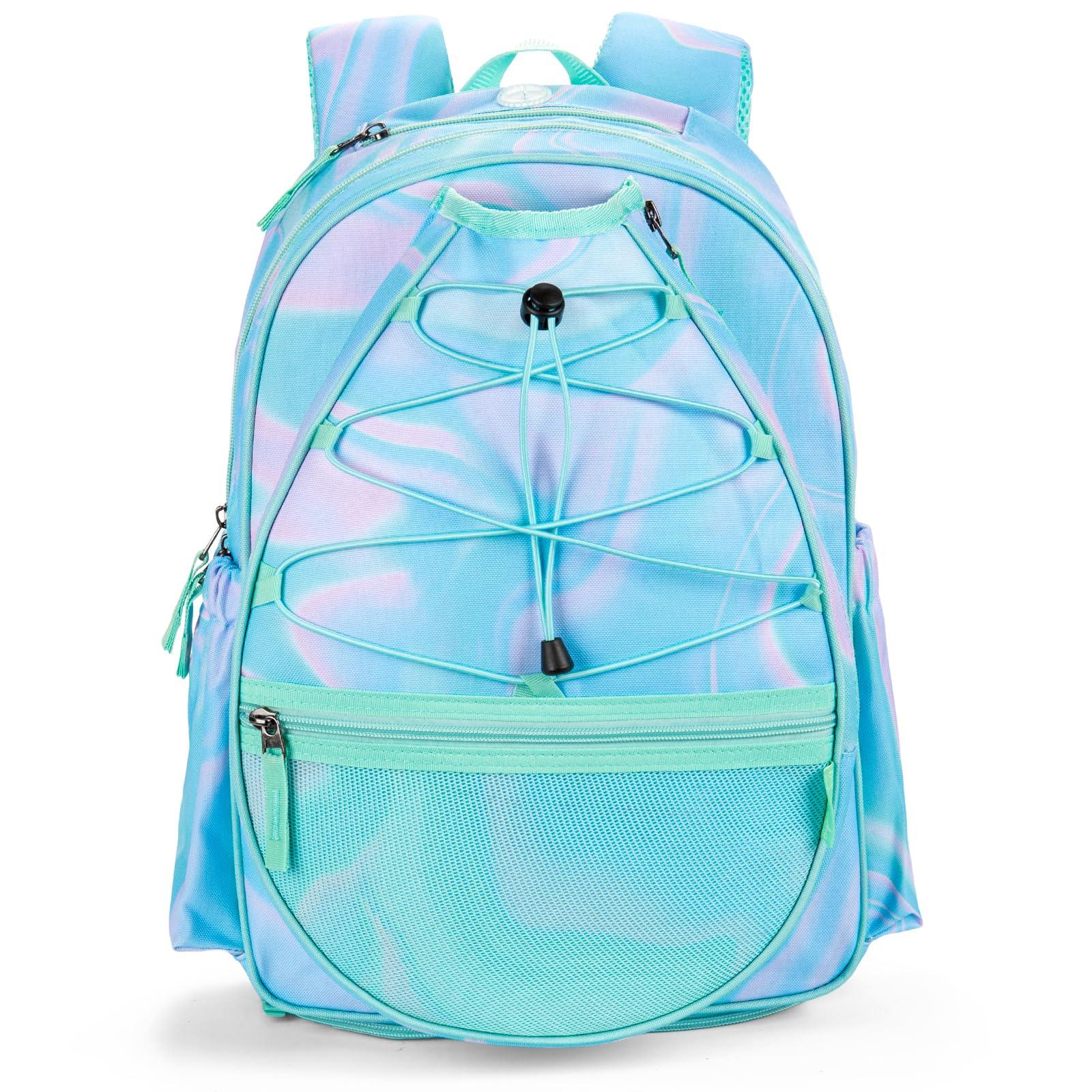 Choco Mocha Kids Tennis Bag, Kids Tennis Backpack Racket Bag, junior tennis bag 16 Inch - Image 7