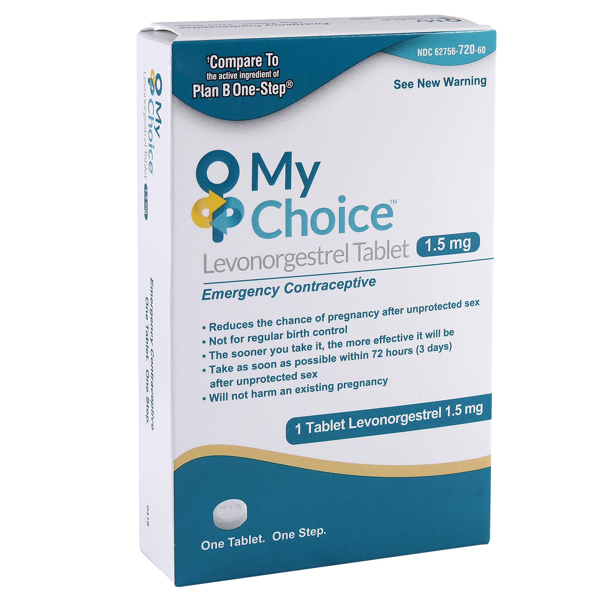 OHM My Choice Emergency Contraceptive Pill. A Safe and Effective Way to Lower Your Chances to get Pregnant After unprotected Sex. Active Ingredient Levonorgestrel Tablet 1.5mg