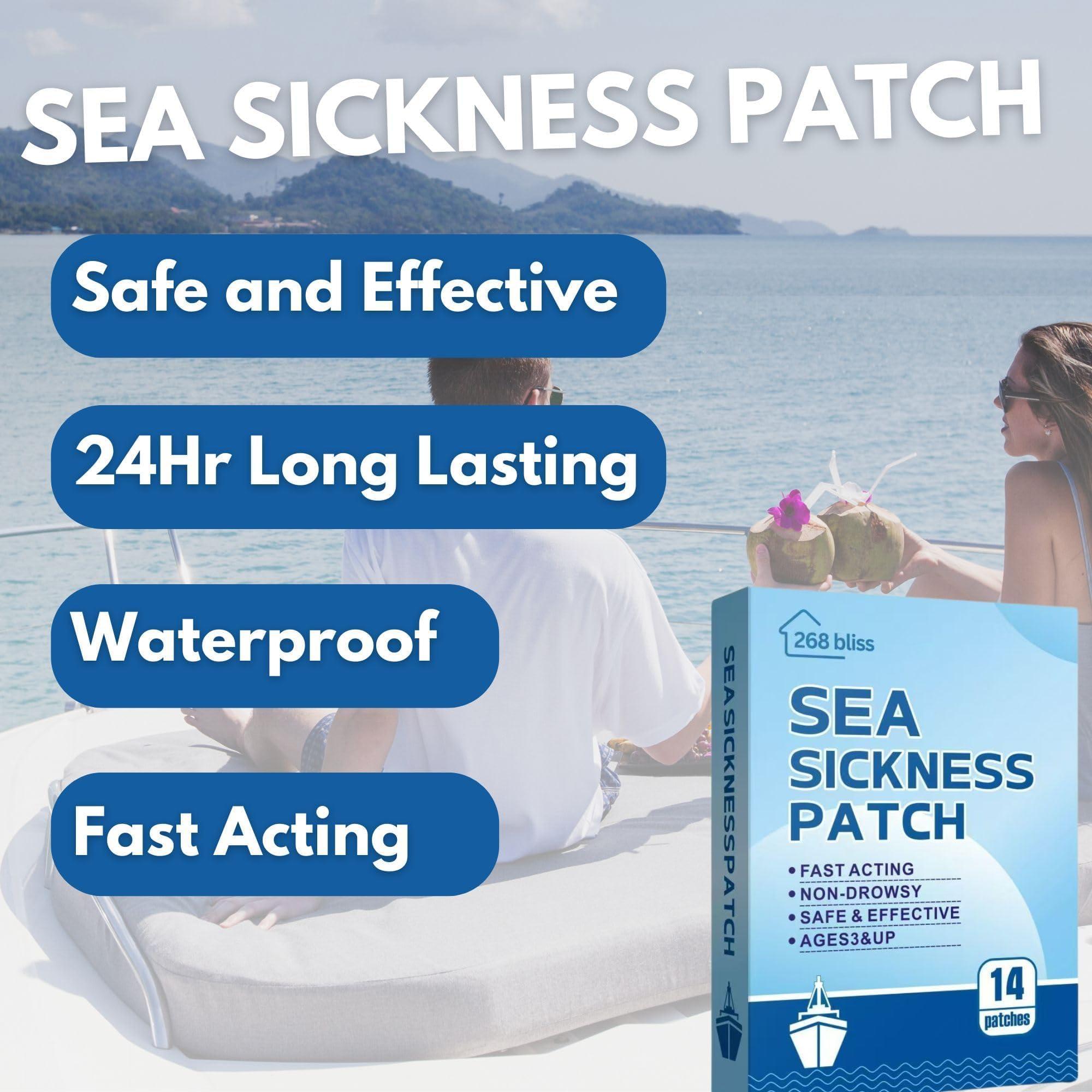 Tiavika Sea Sickness Patches for Cruise - Cruise Must Haves - Cruise Ship Essentials for Carnival, Princess, Norwegian, Holland America, MSC & Major Cruise Lines-Travel Essentials for Adults and Kids - Image 2