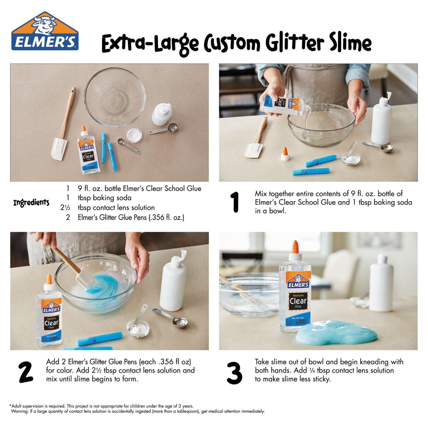 Elmer's E305 School Glue Washble Clear, 5 oz, Clear - Image 3