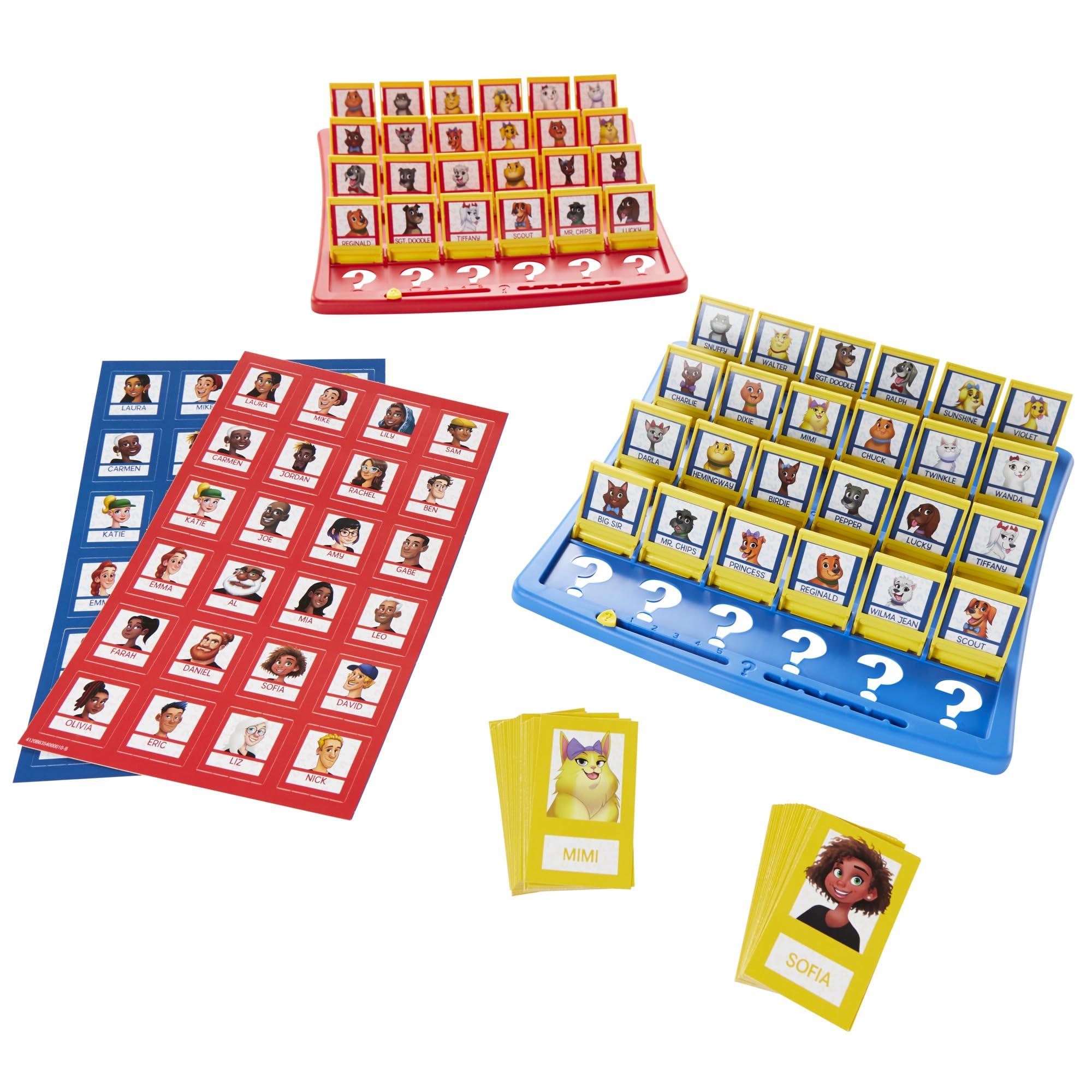 Hasbro Gaming Guess Who? Board Game, with People and Pets Cards, The Original Guessing Game for Kids, Ages 6 and Up (Amazon Exclusive) - Image 4