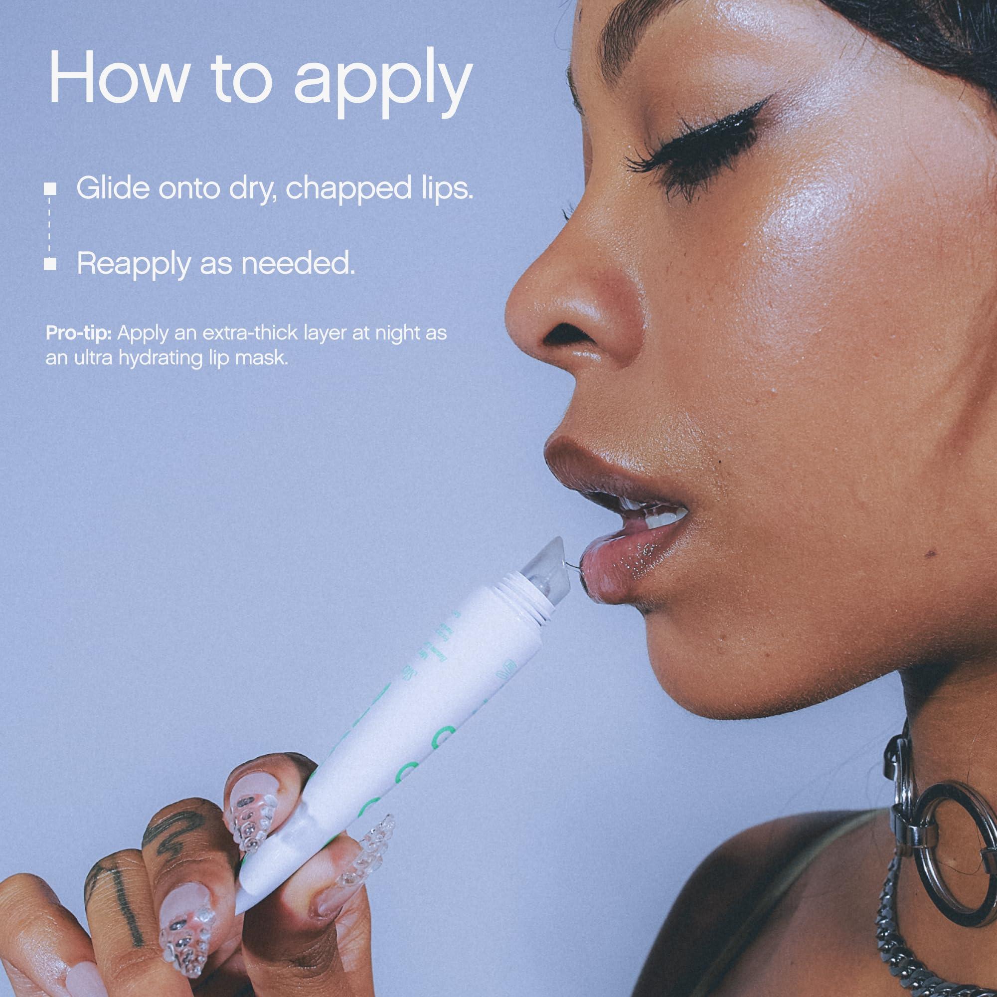 Topicals Slick Salve Mint Glossy Lip Balm | Soothes Discomfort, Strengthens Barrier and Provides Lasting Hydration & Relief | Vegan, Paraben-Free Formula with Hyaluronic Acid and Ceramides - Image 7