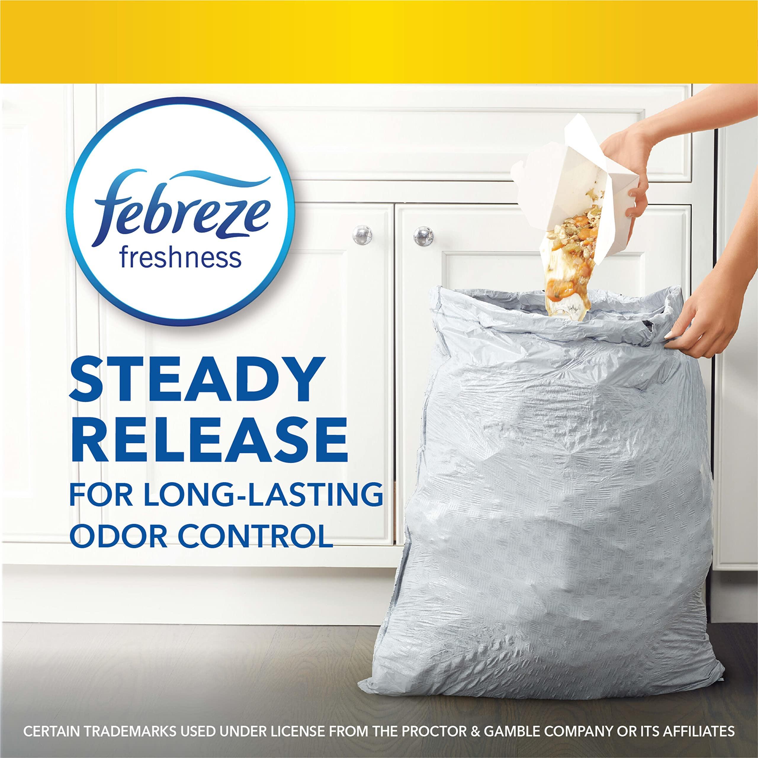 Glad ForceFlex Tall Kitchen Trash Bags, 13 Gal, Gain Lavender with Febreze, 80 Ct (Pack May Vary) - Image 2