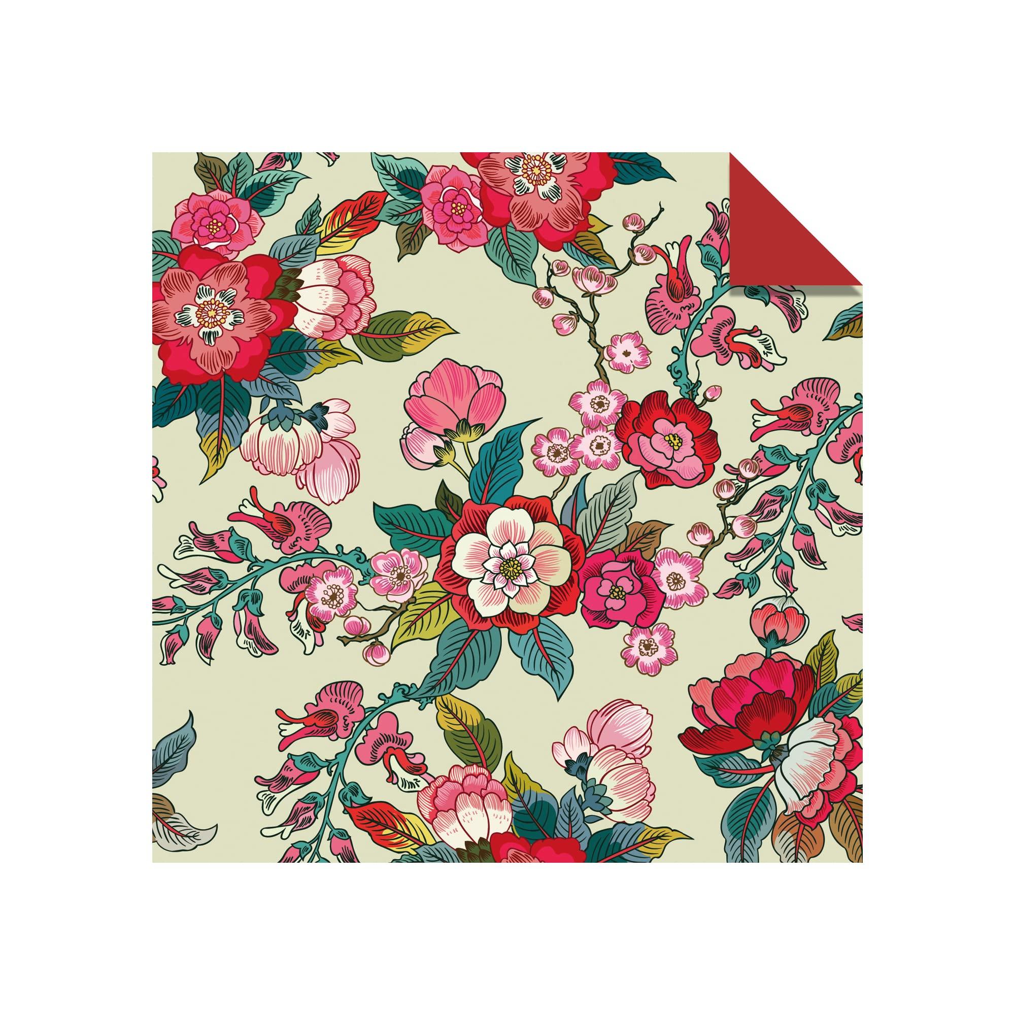 Origami Paper 500 sheets Flower Patterns 6" (15 cm): Tuttle Origami Paper: Double-Sided Origami Sheets Printed with 12 Different Patterns (Instructions for 6 Projects Included) - Image 7