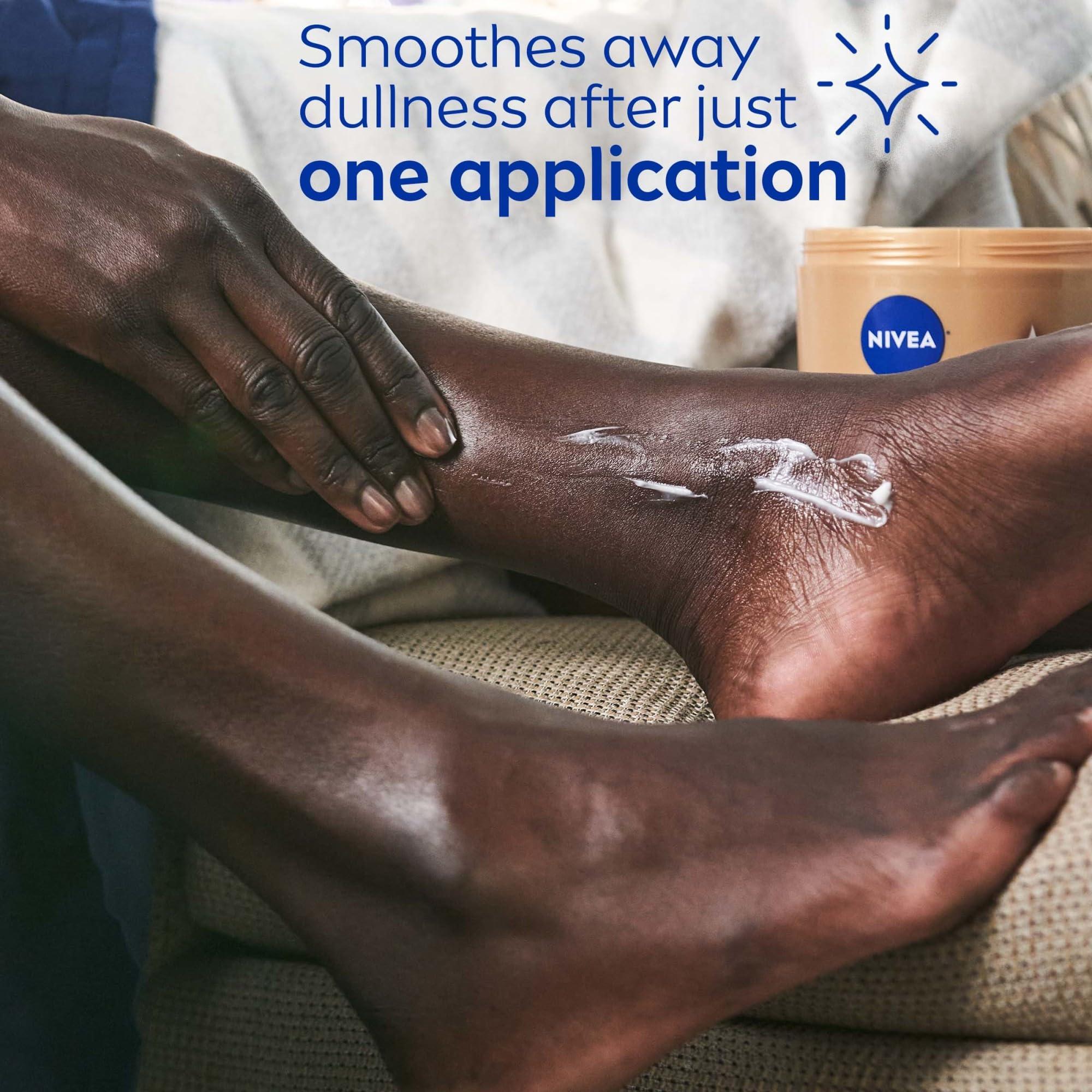 NIVEA Cocoa Butter Body Cream with Deep Nourishing Serum, Cocoa Butter Cream for Dry Skin, 16 Ounce Jar - Image 9