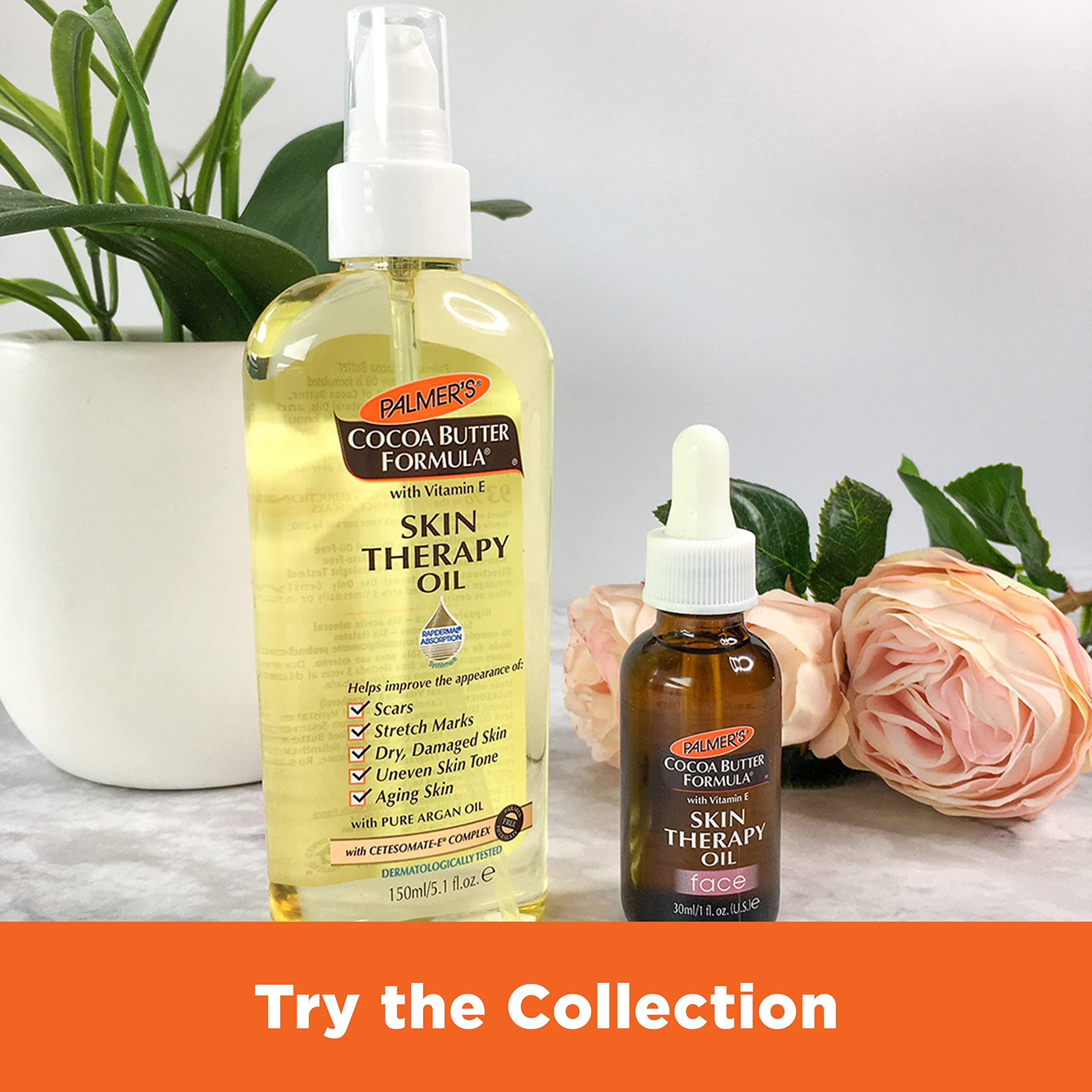 Palmer's Cocoa Butter Formula Moisturizing Skin Therapy Oil for Face with Vitamin E, C & 10 Pure Facial Oil Blend, Rosehip Fragrance, 1 Ounce - Image 11