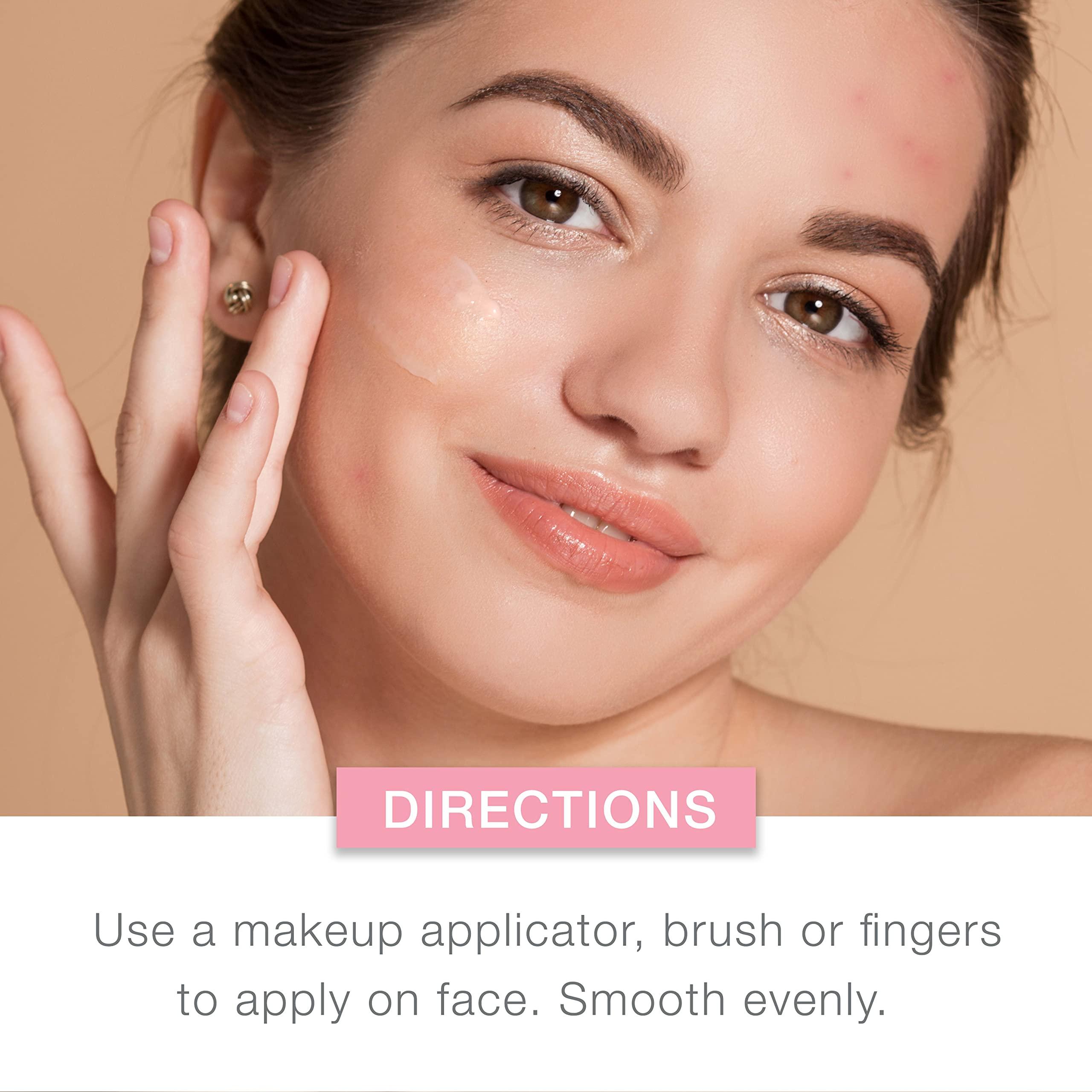 Neutrogena SkinClearing Oil-Free Acne and Blemish Fighting Liquid Foundation with.5% Salicylic Acid Acne Medicine, Shine Controlling Makeup for Acne Prone Skin, 40 Nude, 1 fl. oz - Image 5