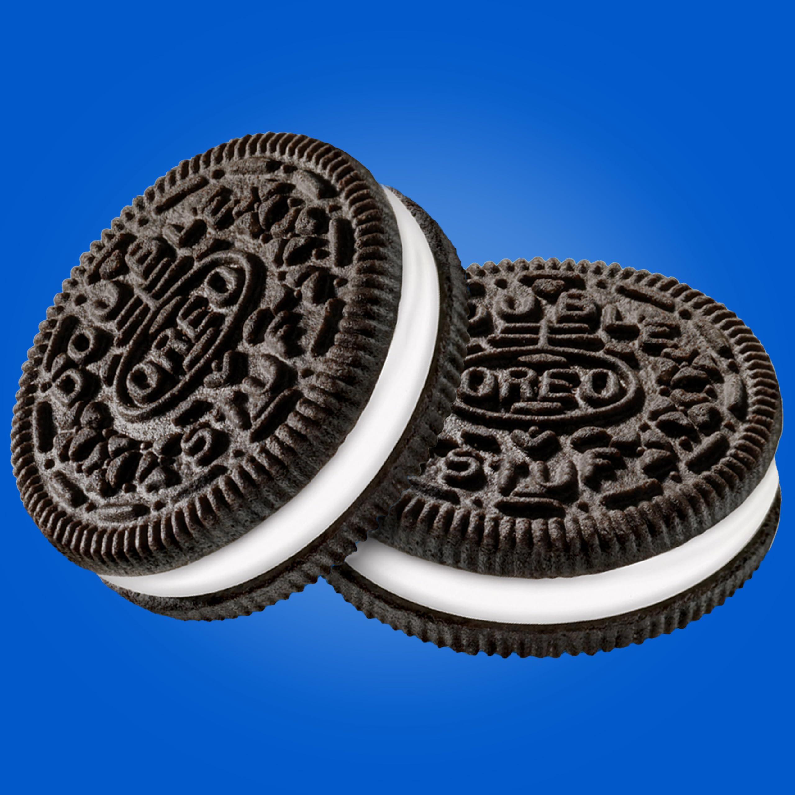 OREO Double Stuf Chocolate Sandwich Cookies, Family Size, 3 Packs - Image 3