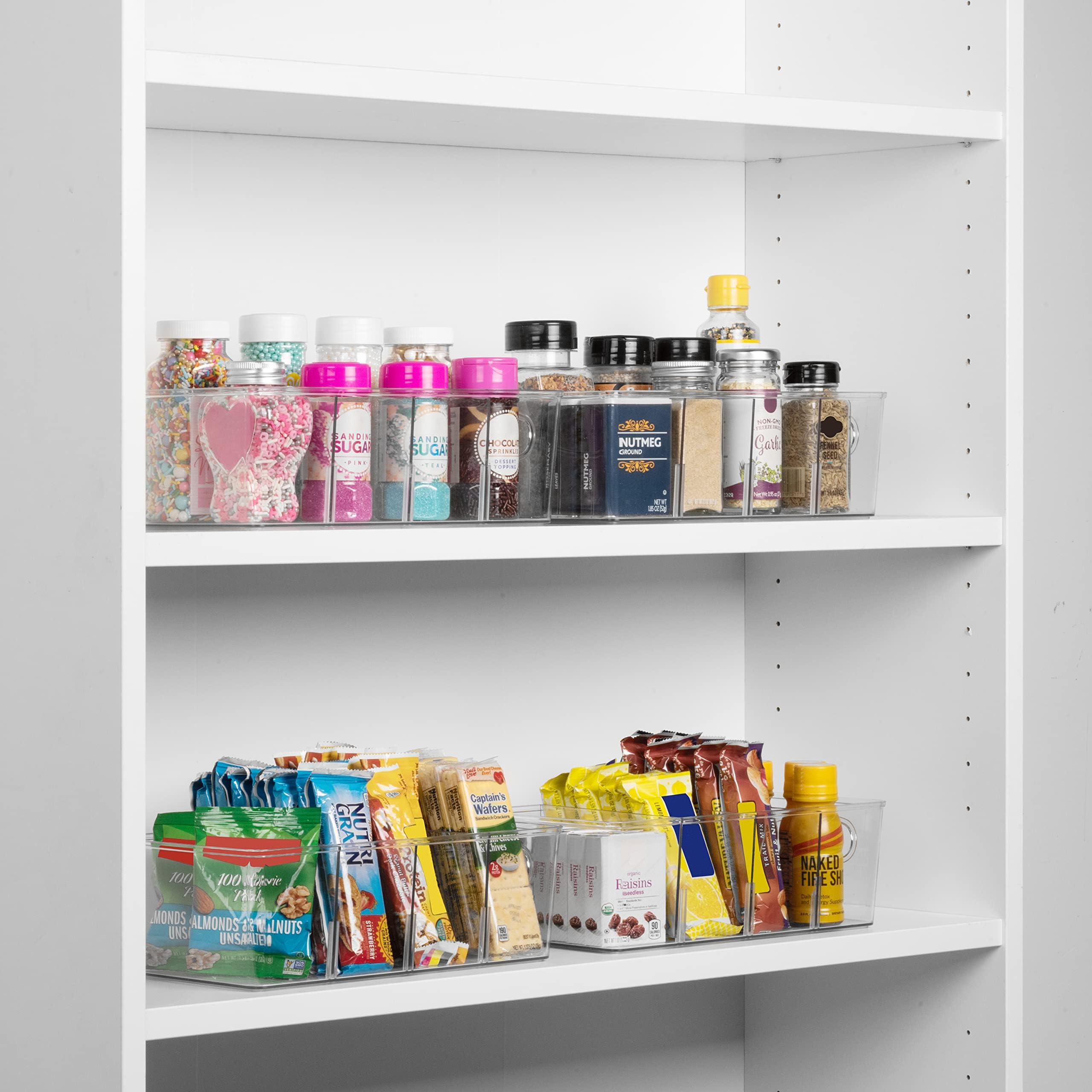 Pantry Organizers and Storage and Cabinet Organizer, 2 Pack - Kitchen Organizers and Storage, Great Fridge or Snack Organizer - Perfect in Refrigerator or Cupboard Shelf - Image 6