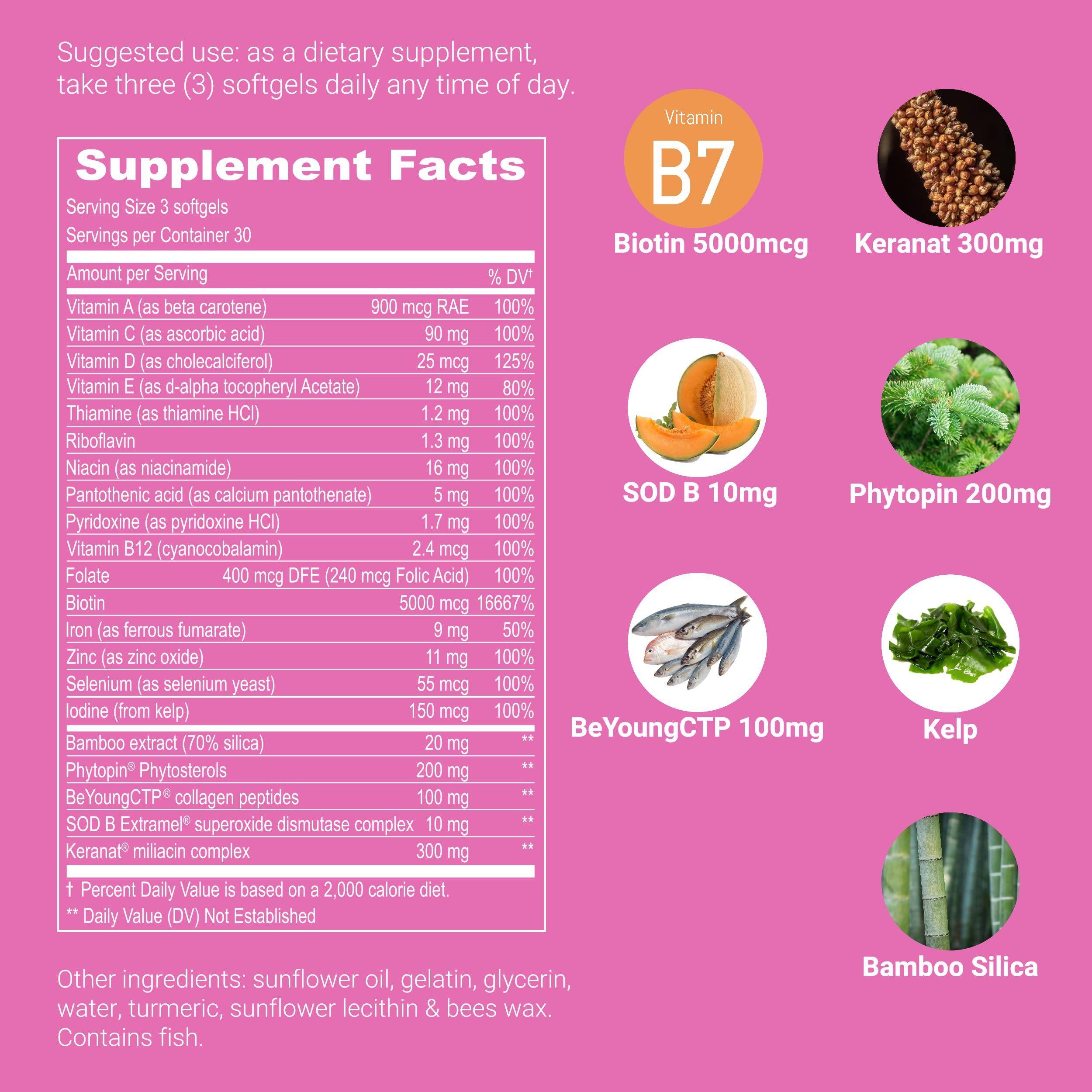 UpNourish Lustrous Hair - Support Women's Hair Loss and Hair Regrowth - Image 6