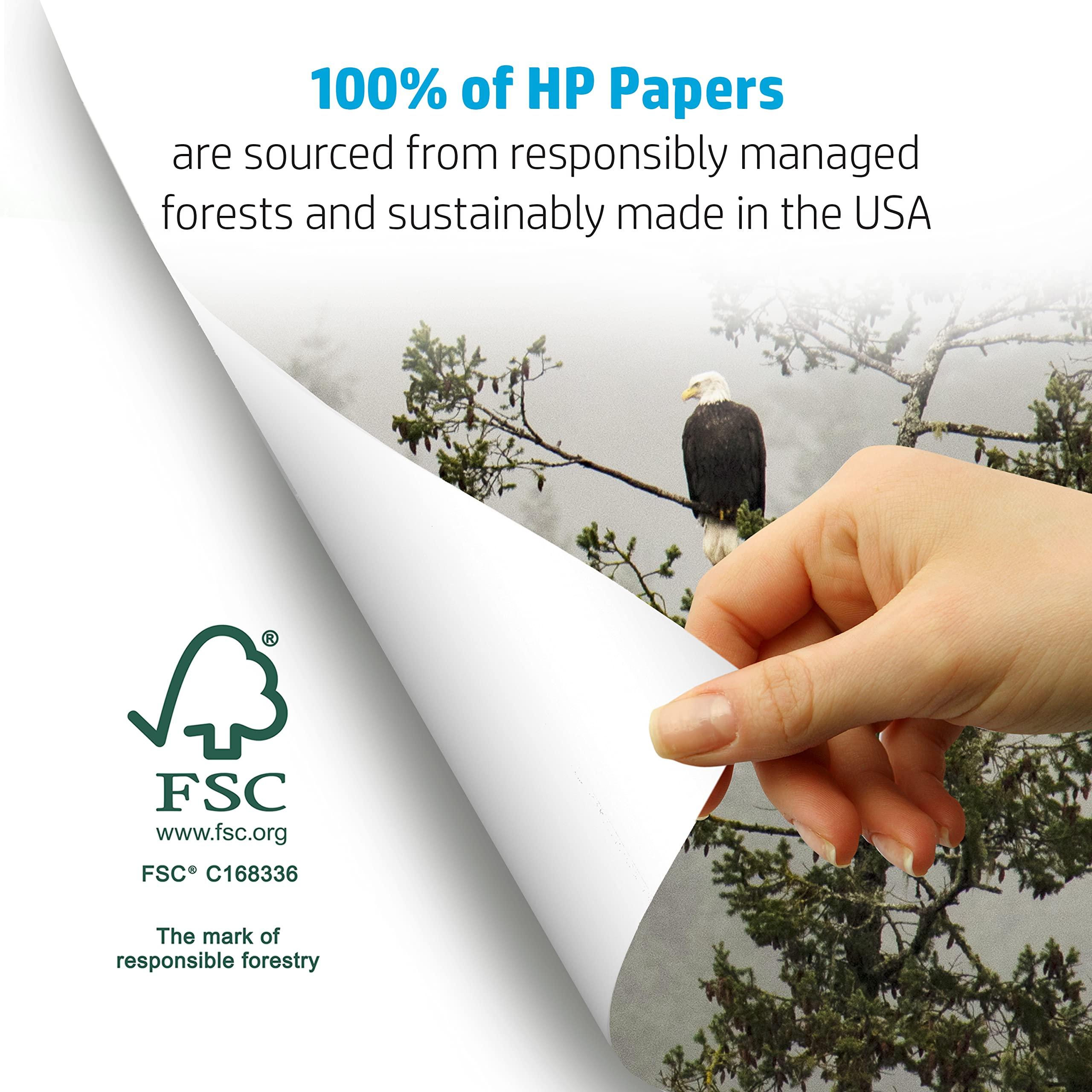 HP Papers | 8.5 x 11 Paper | BrightWhite 24 lb |1 Ream - 500 Sheets| 100 Bright | Made in USA - FSC Certified | 203000R - Image 6