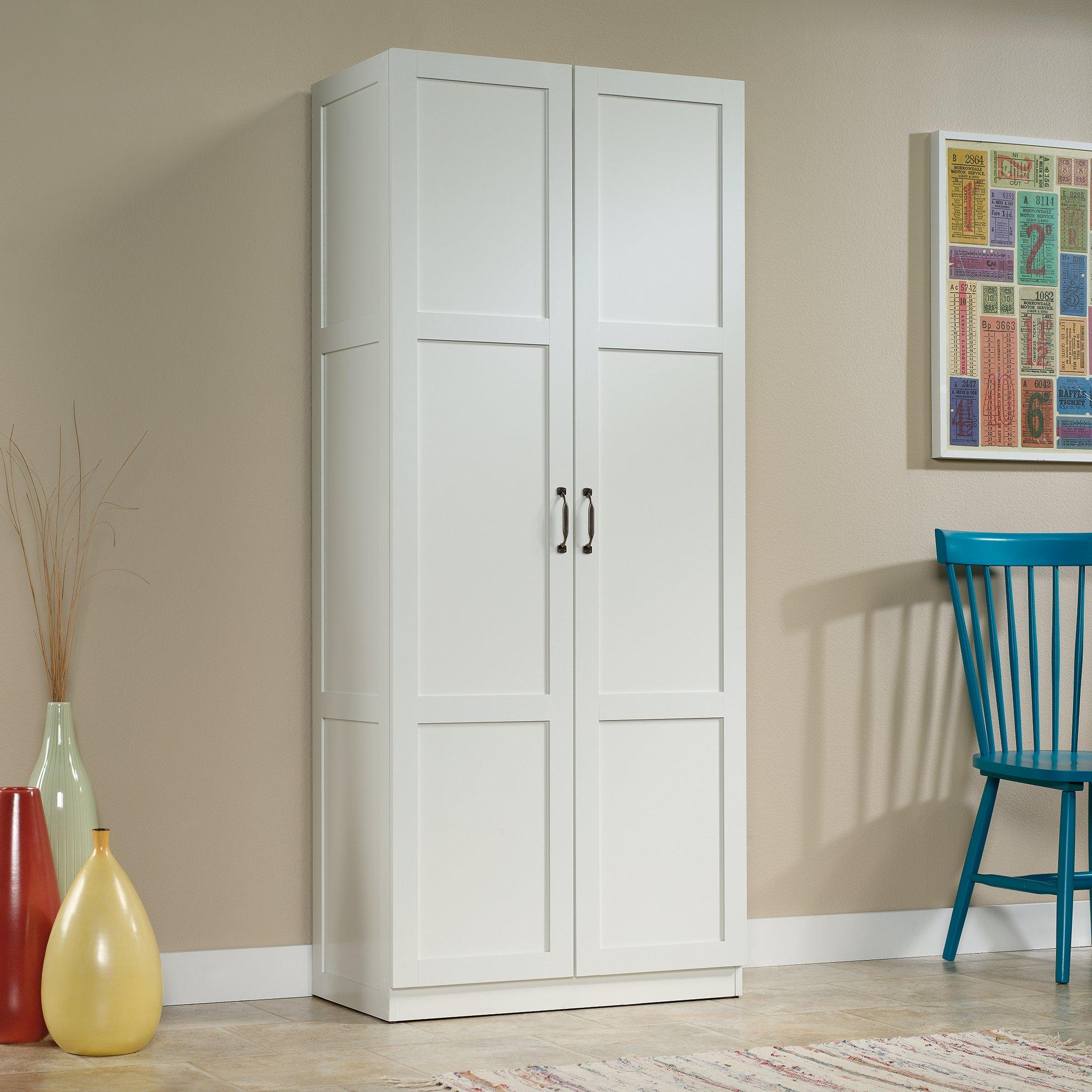 Sauder Select Storage Cabinet/ Pantry cabinets, White finish - Image 5