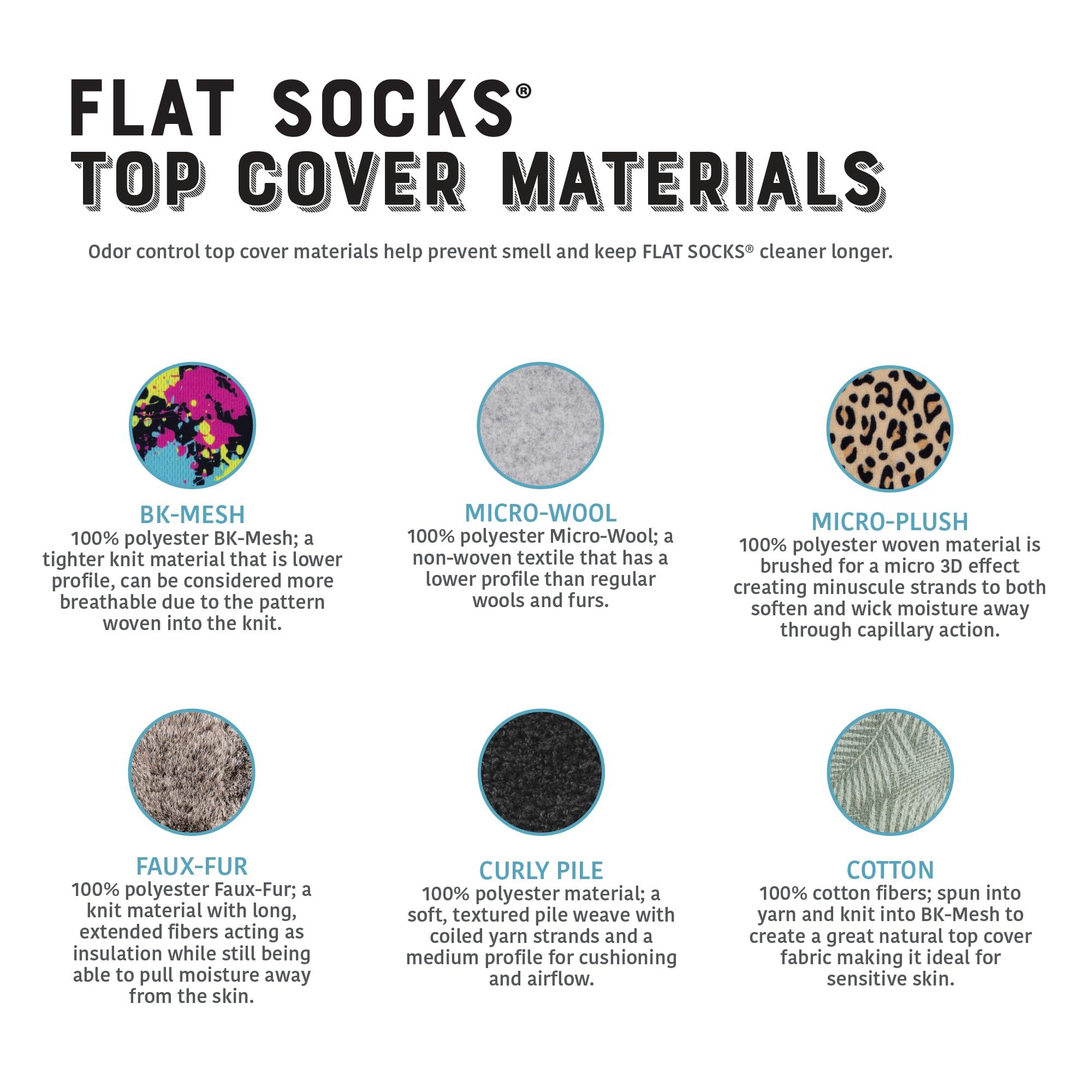 FLAT SOCKS No Show Socks, Sockless Shoe Liner, No Slipping, Odor Control, Washable Barefoot Shoe Insert - Image 7