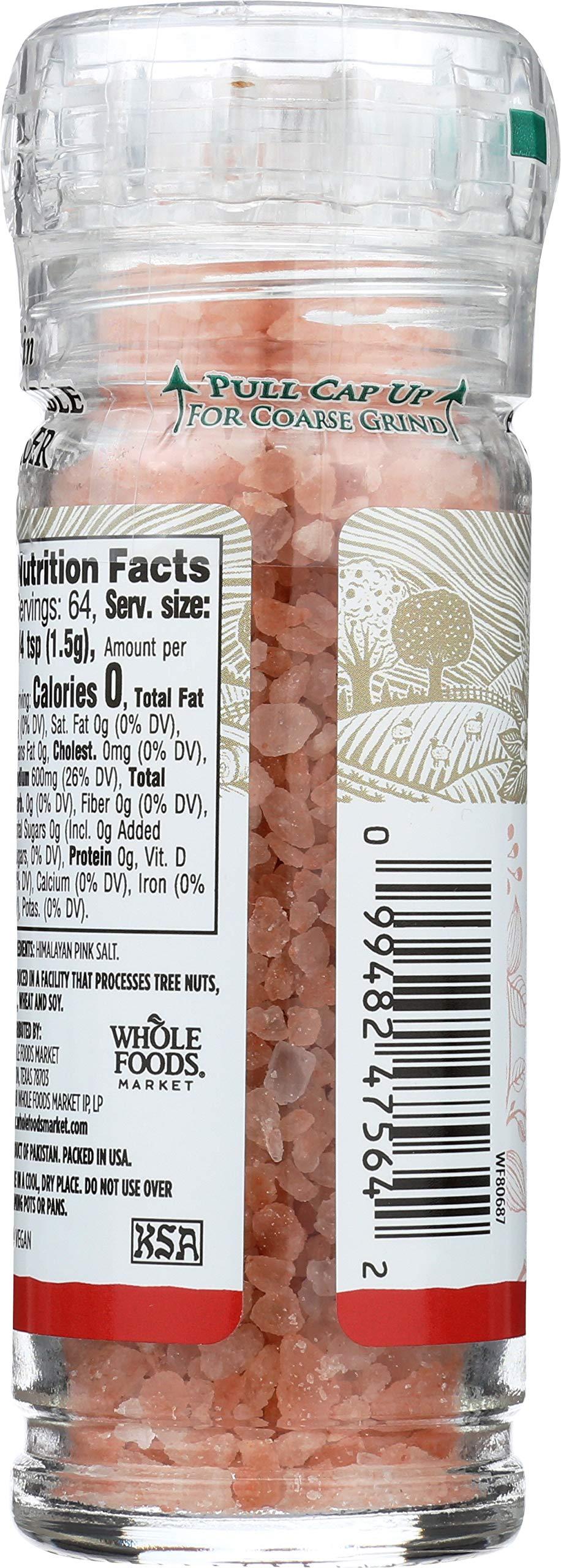 365 by Whole Foods Market, Himalayan Pink Salt Grinder, 3.38 Ounce - Image 4