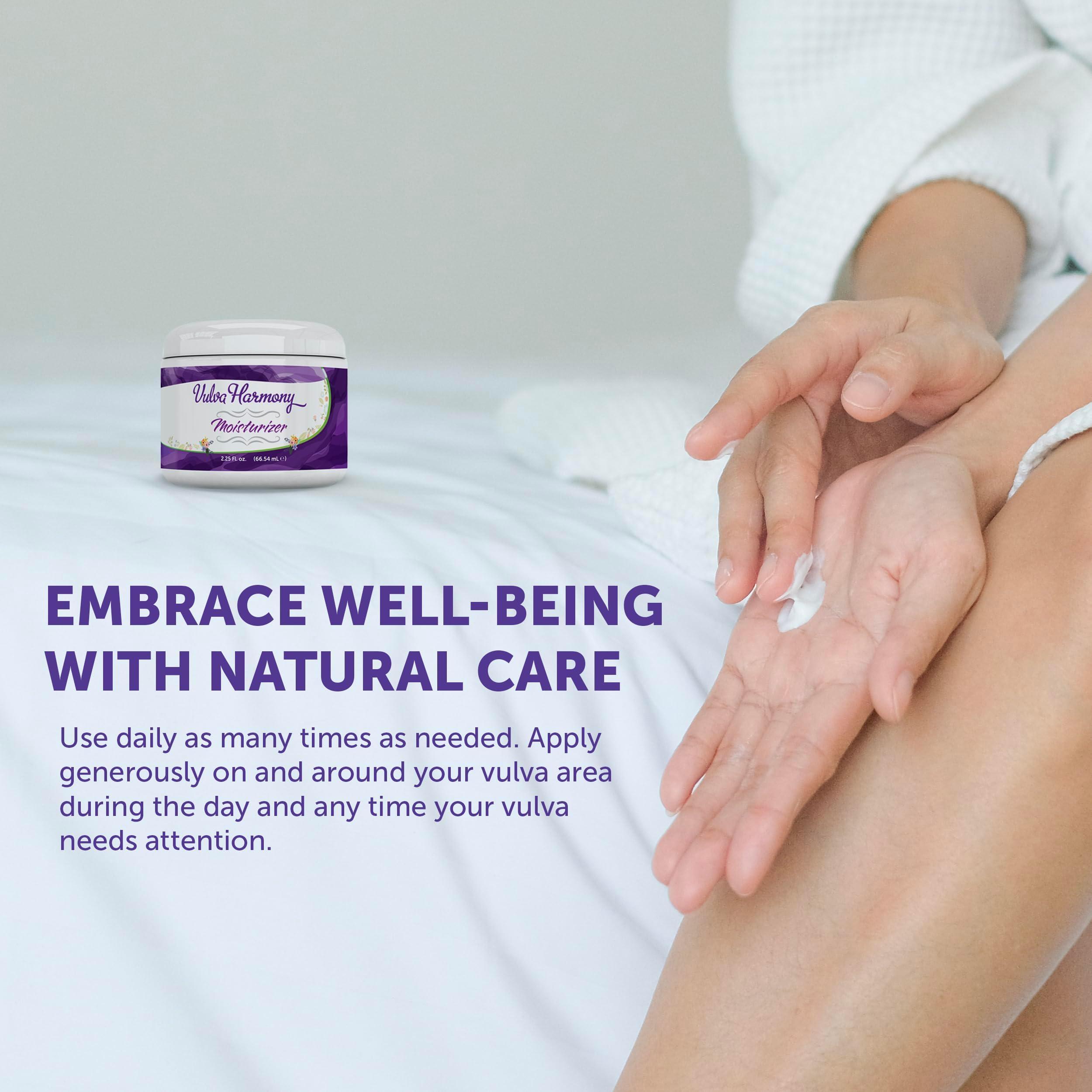 Vulva Harmony Vulva Balm – Vaginal Moisturizer for Women, Moisture & Relief Cream for Intimate Feminine Care | Dryness, Vaginitis, Itch, Chafing, Irritation & Menopause | No Estrogen Cream, 2.25 Oz - Image 7