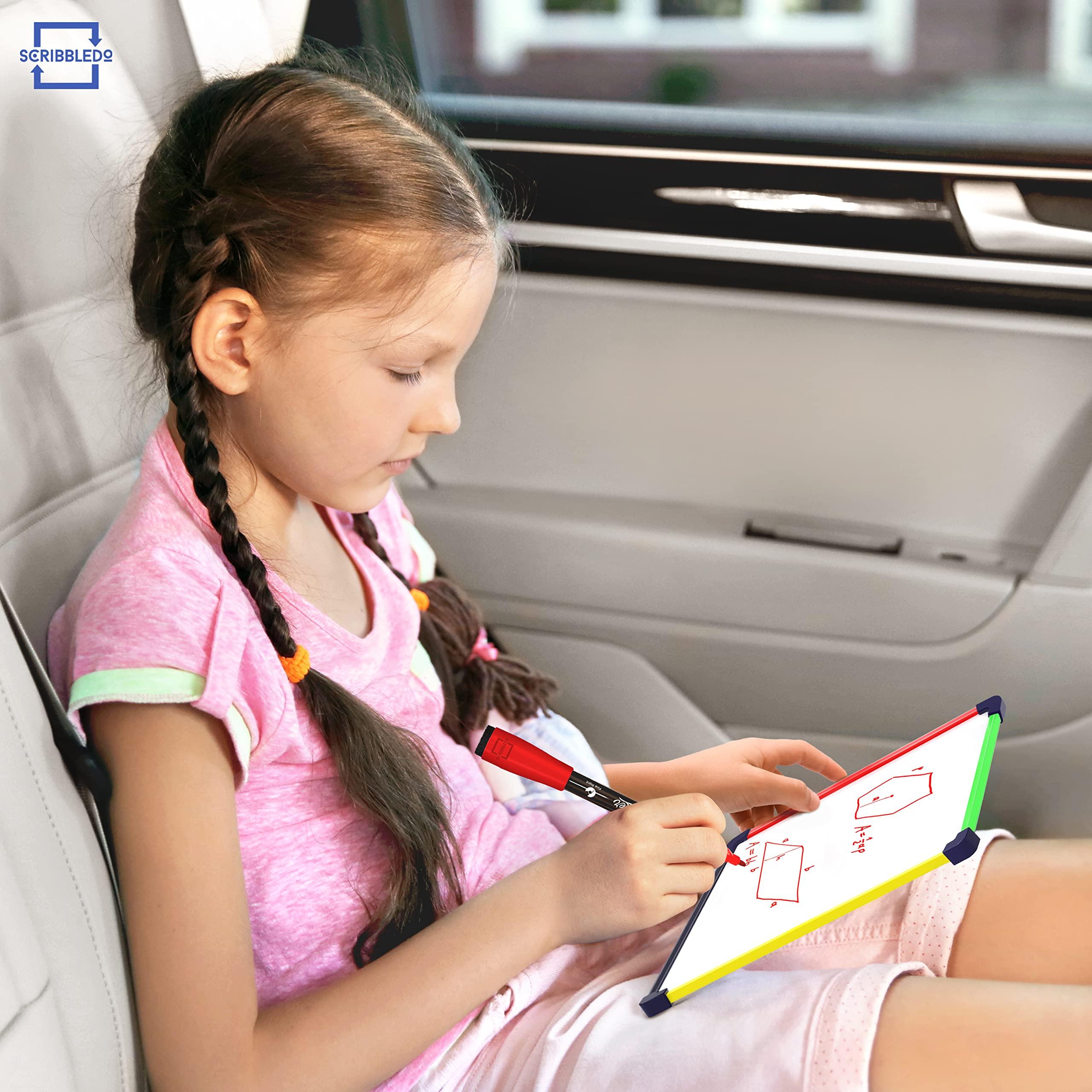 10 Travel Size Art Coloring White Board & Eraser Car Airplane Travel Essentials Kids Travel Accessories 9x12 Travel Games for Kids Travel Toys for Toddlers 3+ Plane Travel Game for Kids Ages 4-8 & Up - Image 7