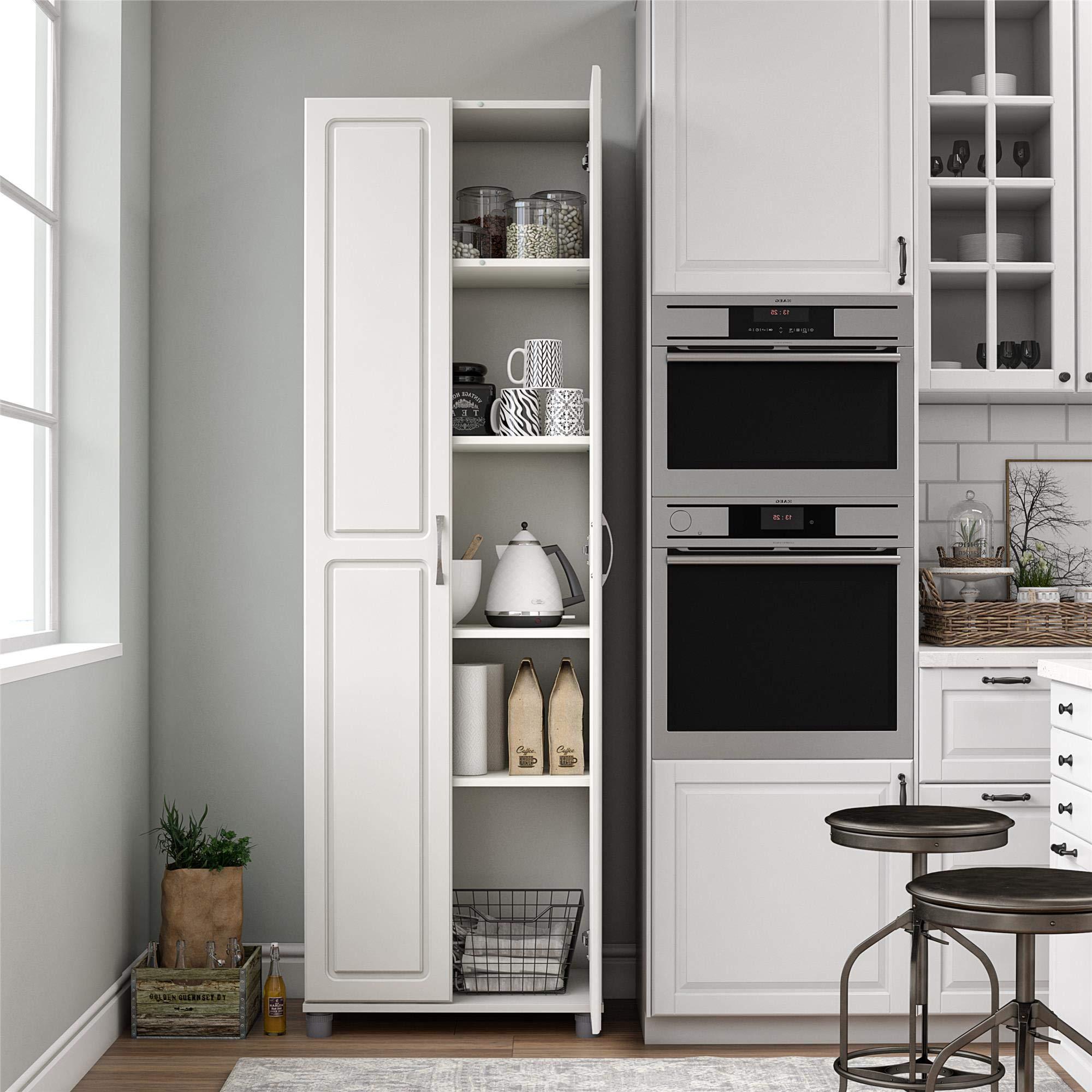 SystemBuild Evolution Kendall 24" Utility Storage Cabinet - White - Image 11