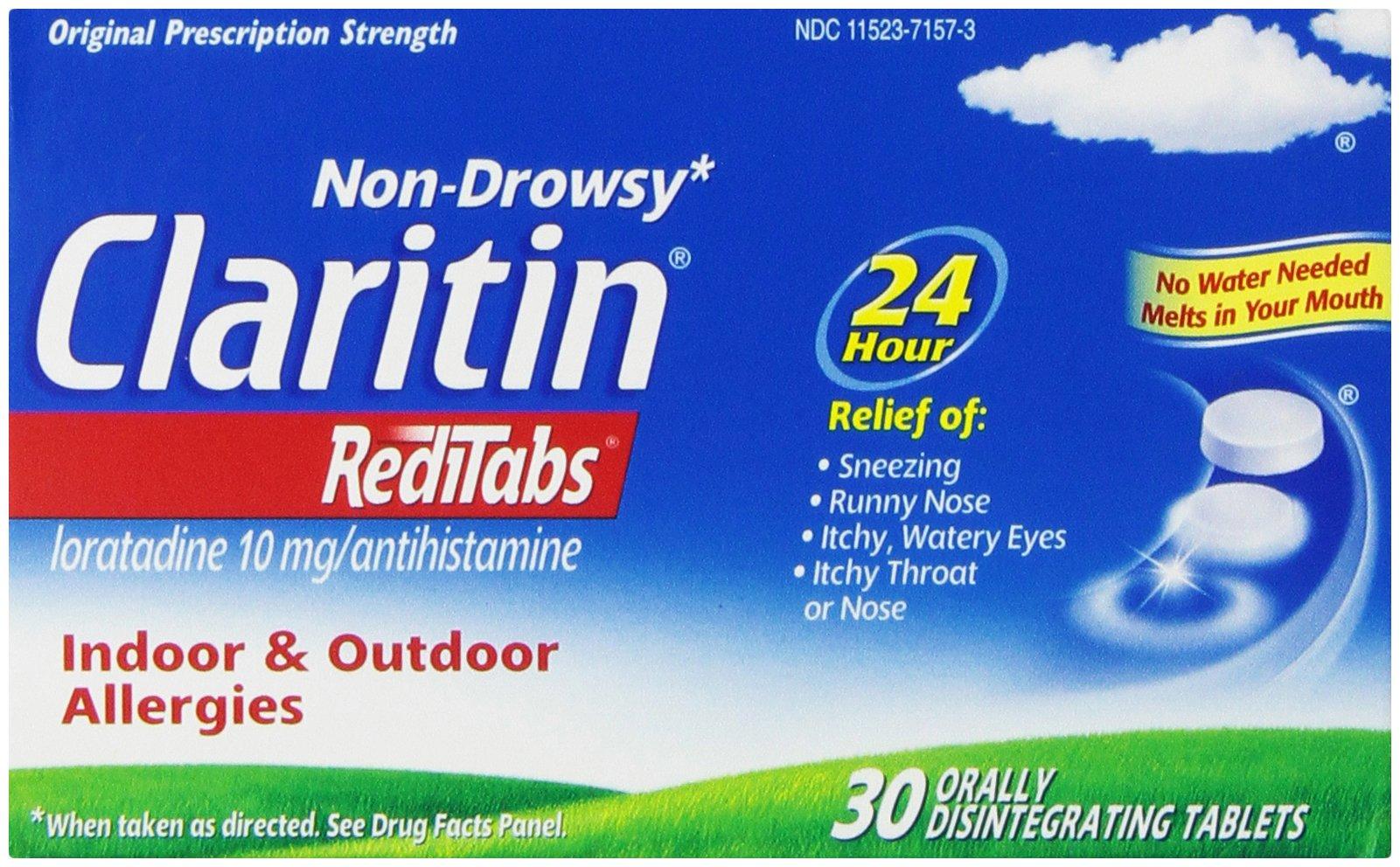 Claritin 24 Hour Reditabs, 30 Count