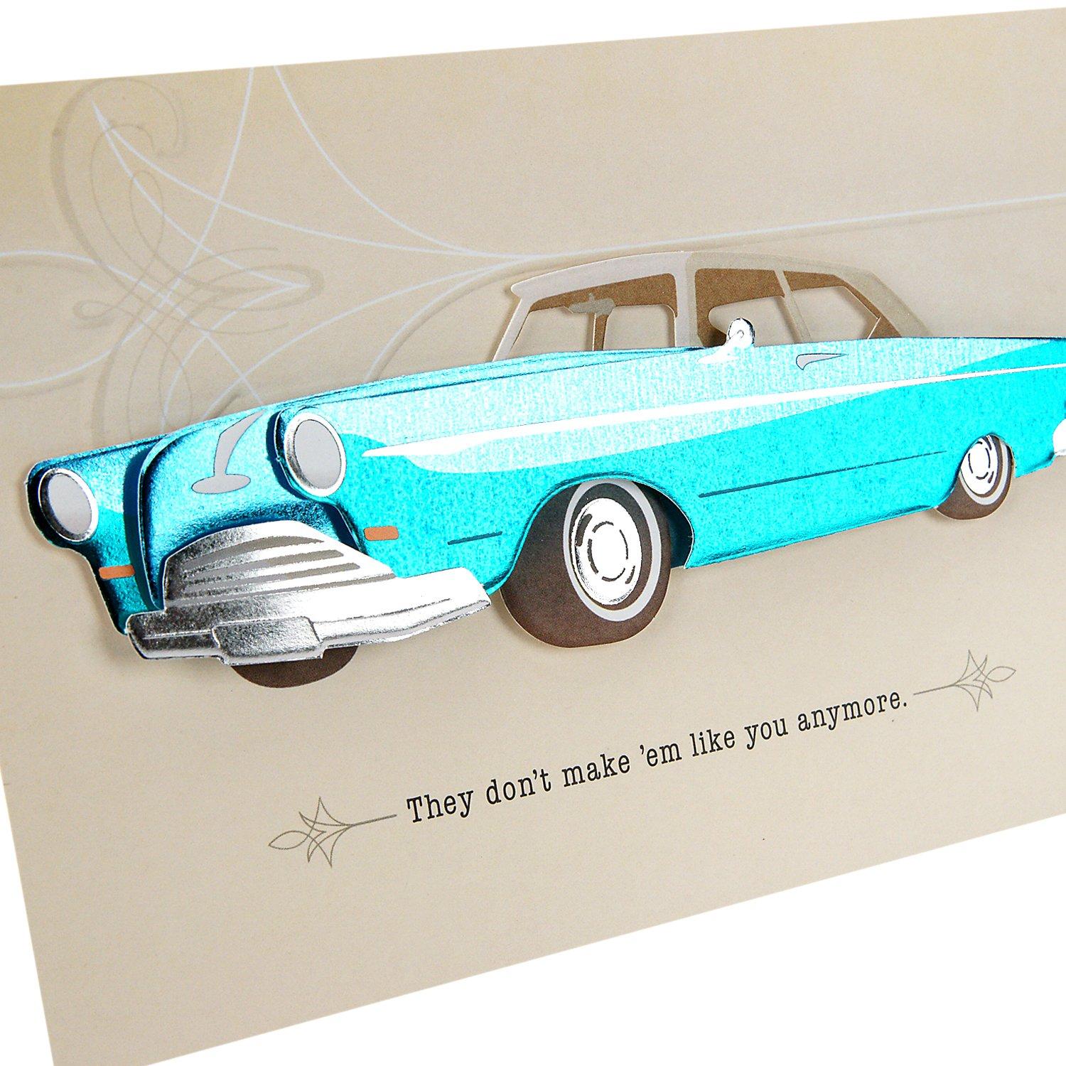 Hallmark Signature Father's Day Card (Vintage Classic Car, Don't Make 'Em Like You Anymore), (599FFW9632) - Image 4