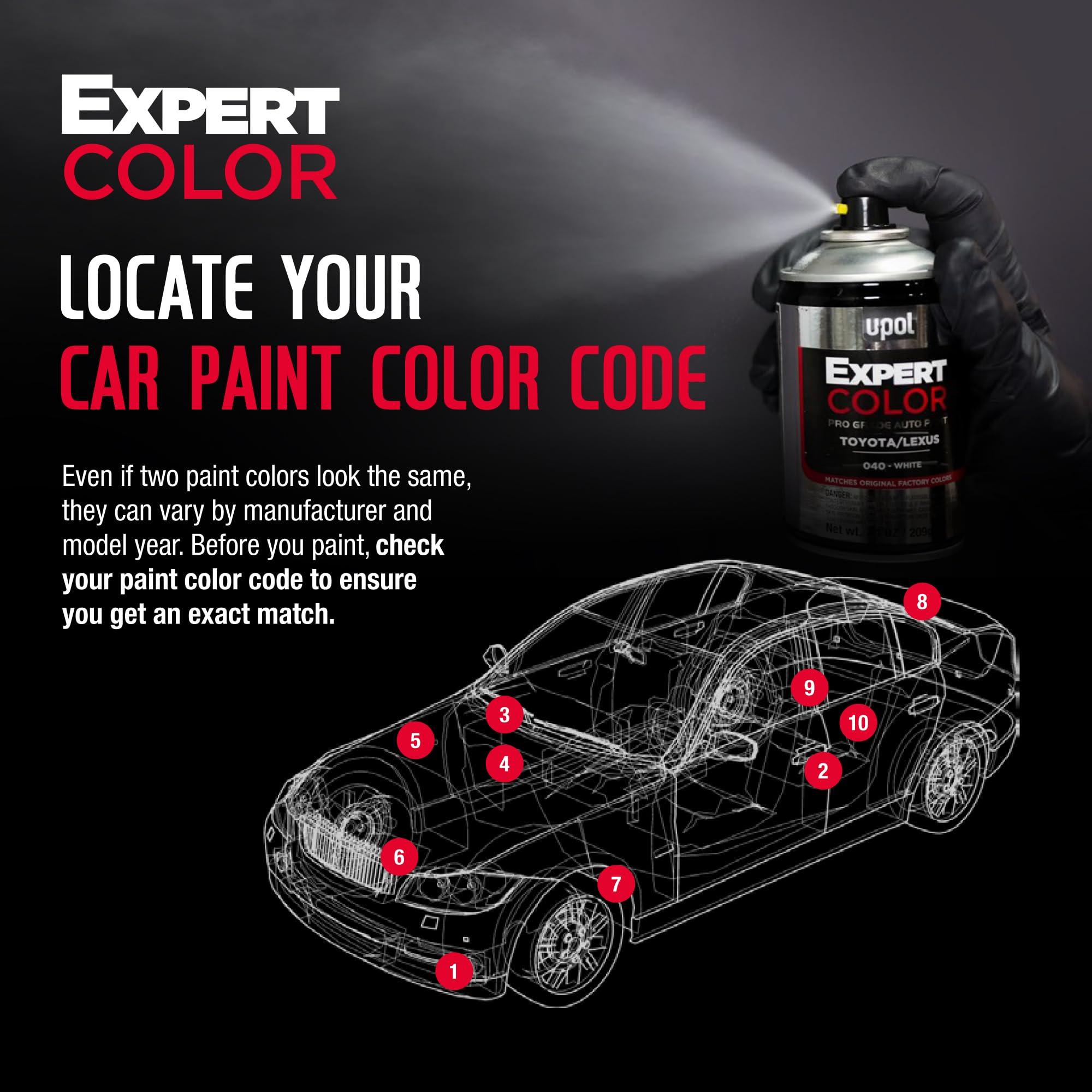 U-POL Expert Color, For Ford UH, Automotive Spray Paint, Professional Grade, Long-Lasting, Easy-To-Use, Tuxedo Black Metallic - Image 4