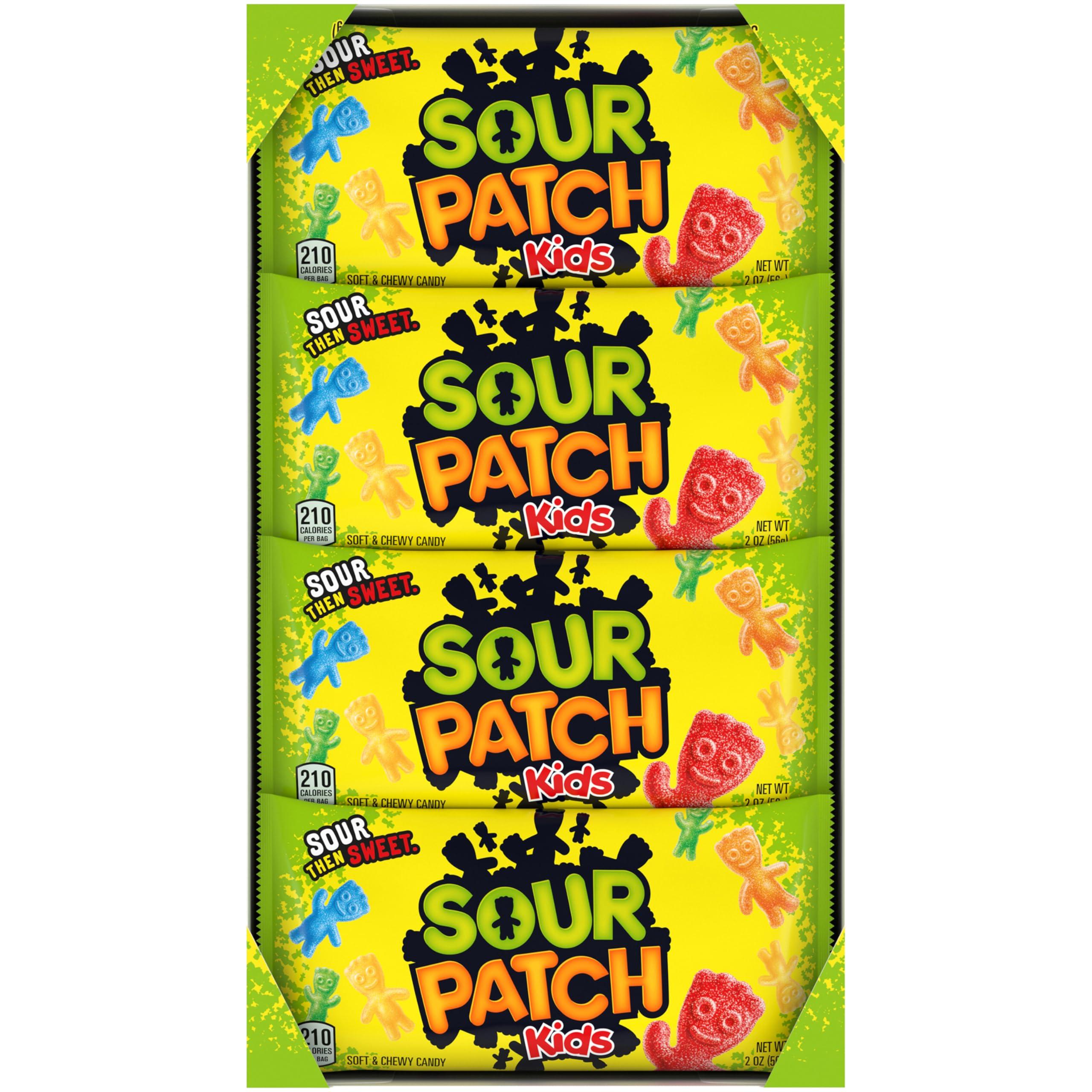 SOUR PATCH KIDS Soft & Chewy Candy, Bulk Candy, 24 - 2 oz Bags - Image 18