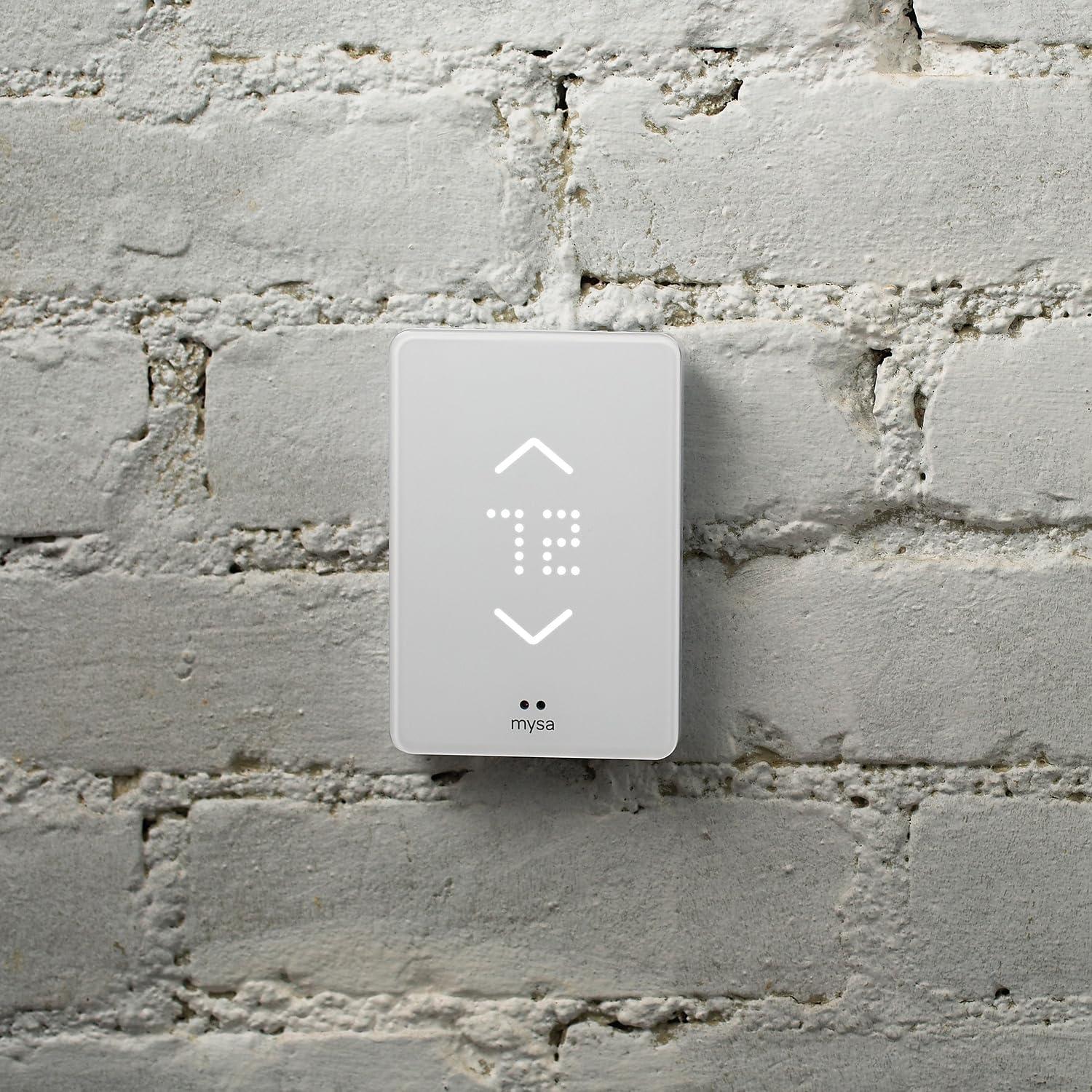 Mysa Smart Thermostat for Electric Baseboard Heaters 240V | Remote Control with 100% Free APP | Easy Install | HomeKit, Alexa, Google Home | Wi-Fi Programmable | Temp. & Humidity Alerts - Image 3