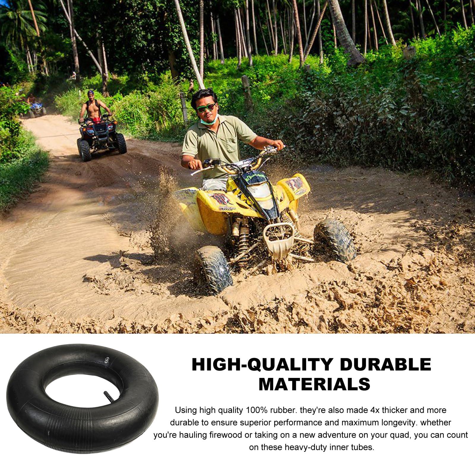 Wevdn 2 PCS 15×6.00-6" Inner Tubes, Durable 15×600-6 Inner Tube Replacement with TR-13 Straight Valve Stem, Heavy Duty Inner Tube Tire for ATVs Yard Tractor Lawn Mowers Wheelbarrows, Car Accessories - Image 3