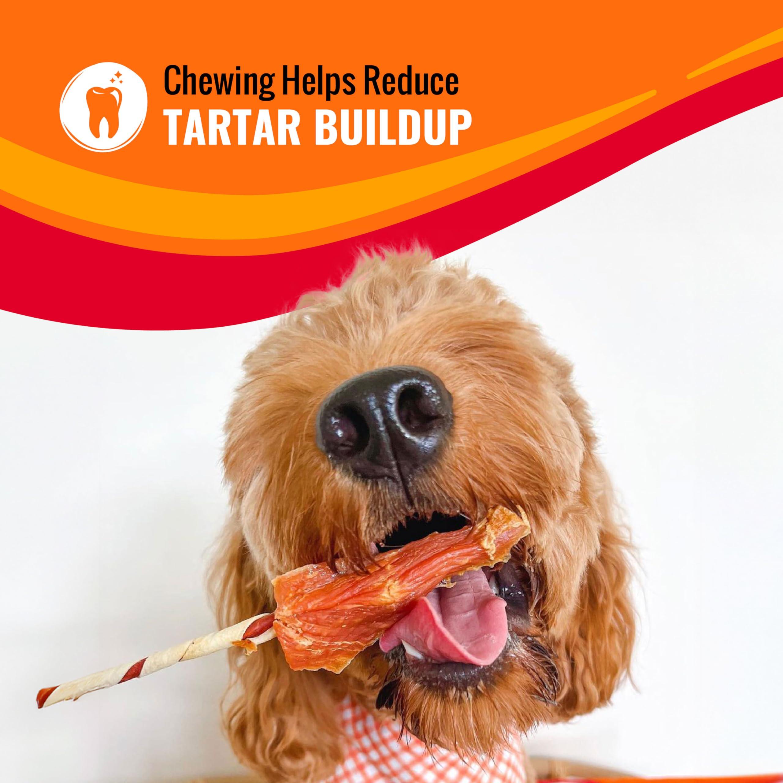 Good ‘n’ Fun Triple Flavor Wings Chews for All Dogs, 12 Ounces, Treat Your Dog to Long-Lasting Chews Made with Chicken, Pork Hide and Beef Hide - Image 7