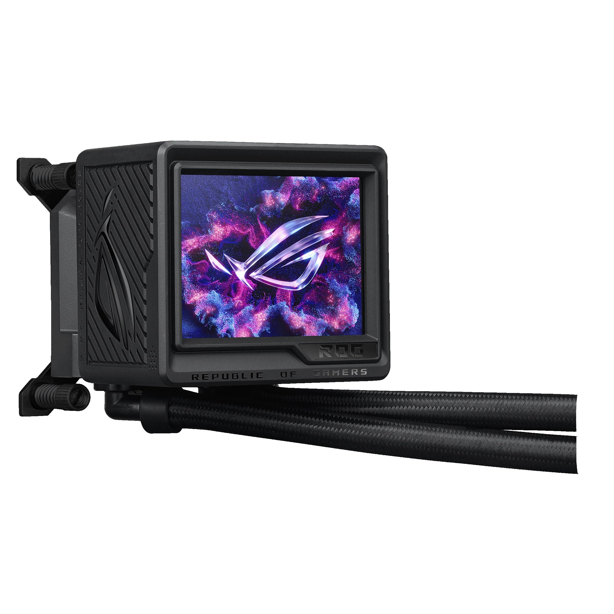 ASUS ROG RYUJIN III 360 ARGB EXTREME all-in-one AIO CPU liquid cooler, AMD Ryzen 9000 & Intel® Core™ Ultra Ready, Asetek Gen8 V2 pump; high airflow static pressure magnetic fans; customizable 3.5" LCD - Image 23