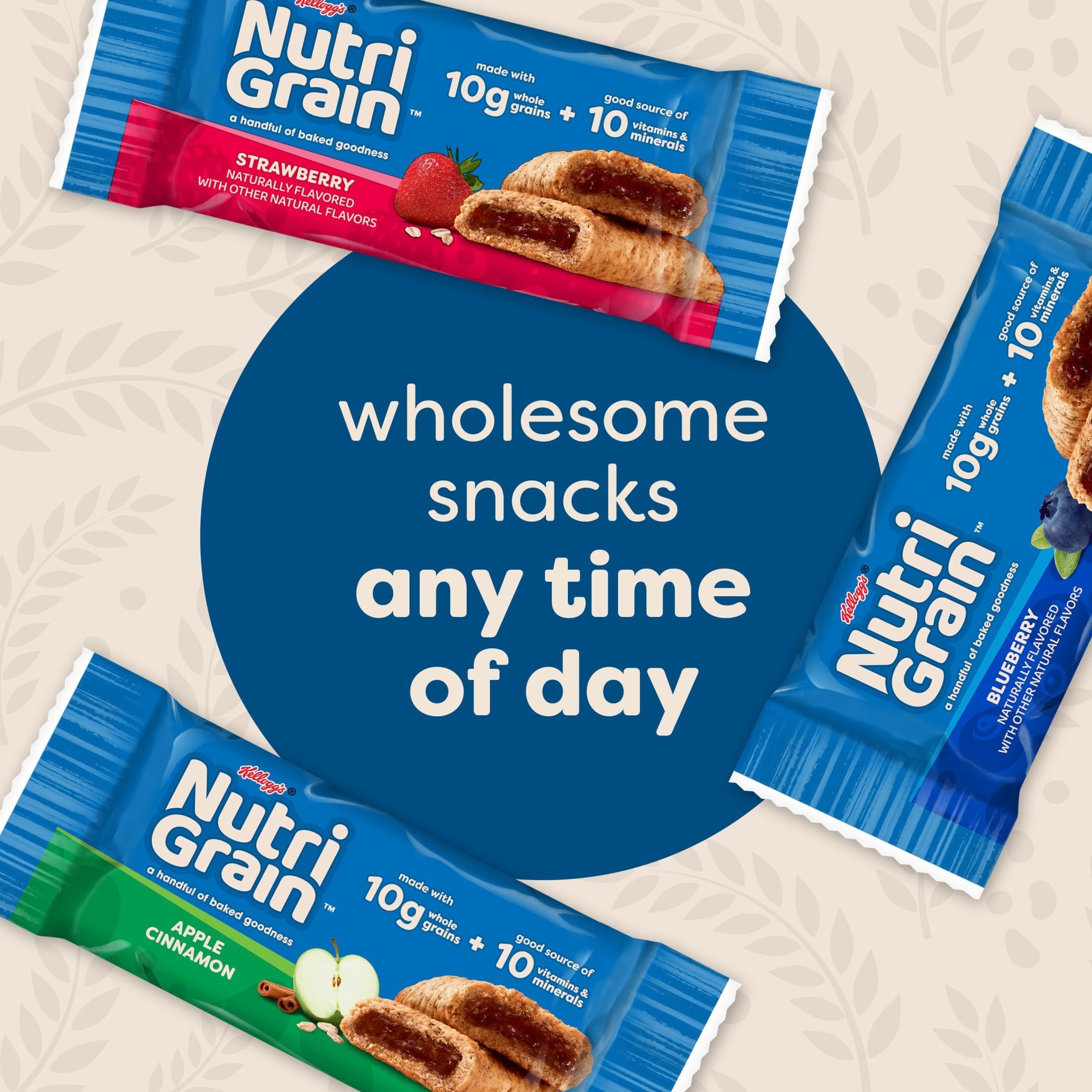 Nutri-Grain Soft Baked Breakfast Bars, Kids Snacks, Whole Grain, Variety Pack (4 Boxes, 32 Count) - Image 5