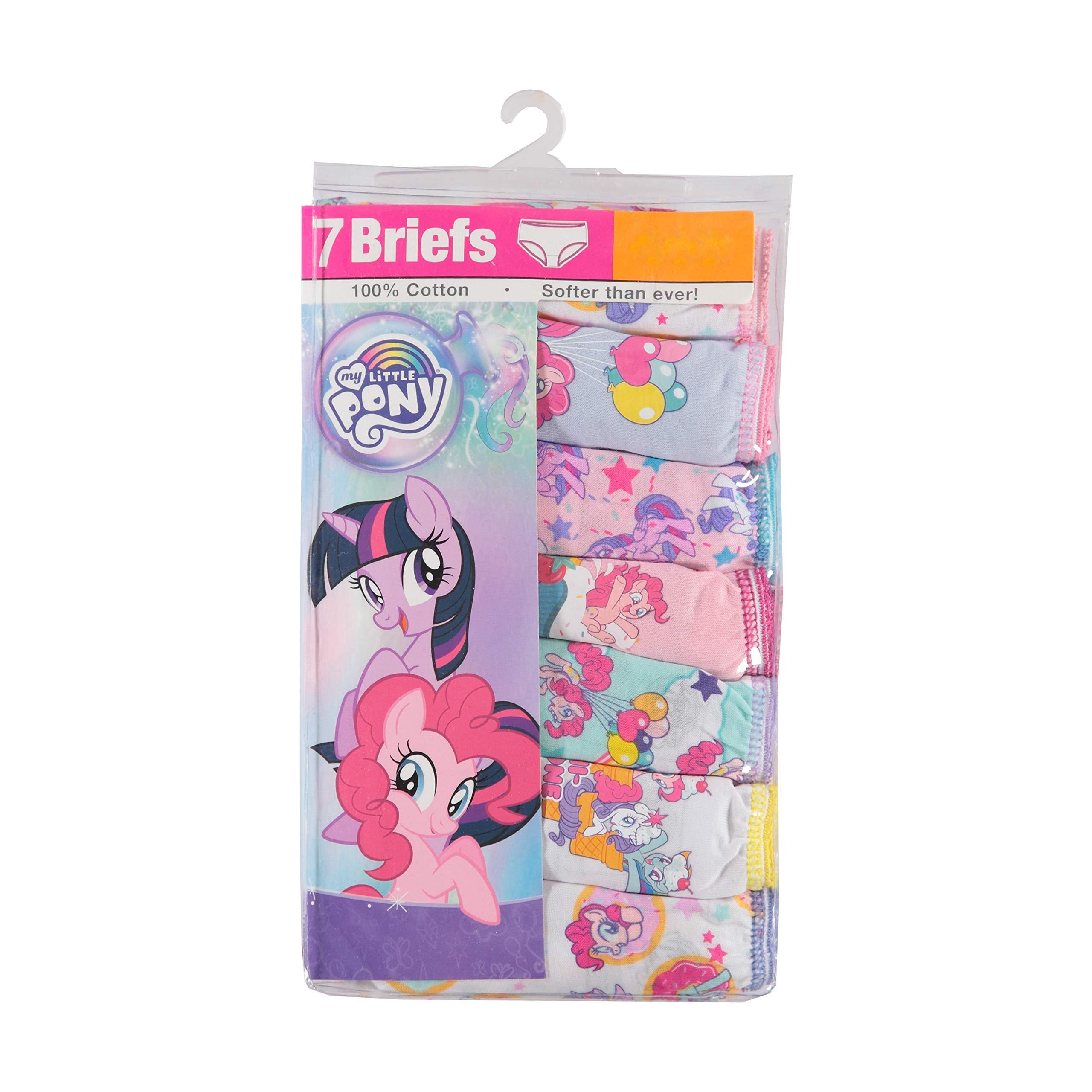 My Little Pony Girls' 100% Combed Cotton Underwear Multipacks in Sizes 2/3tt, 4t, 4, 6 and 8 - Image 2