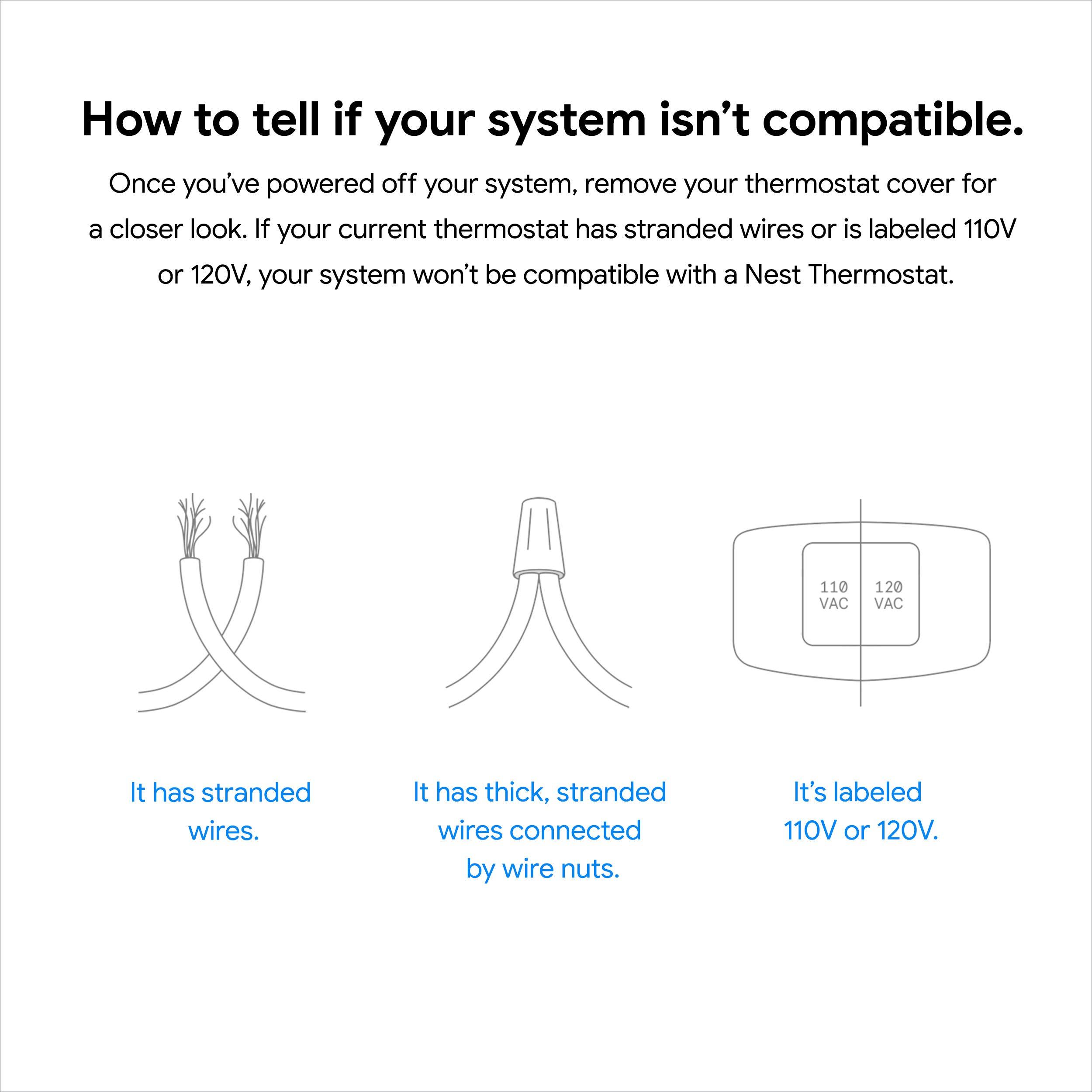 Google Nest Thermostat - Smart Thermostat for Home - Programmable Wifi Thermostat - Snow - Image 4