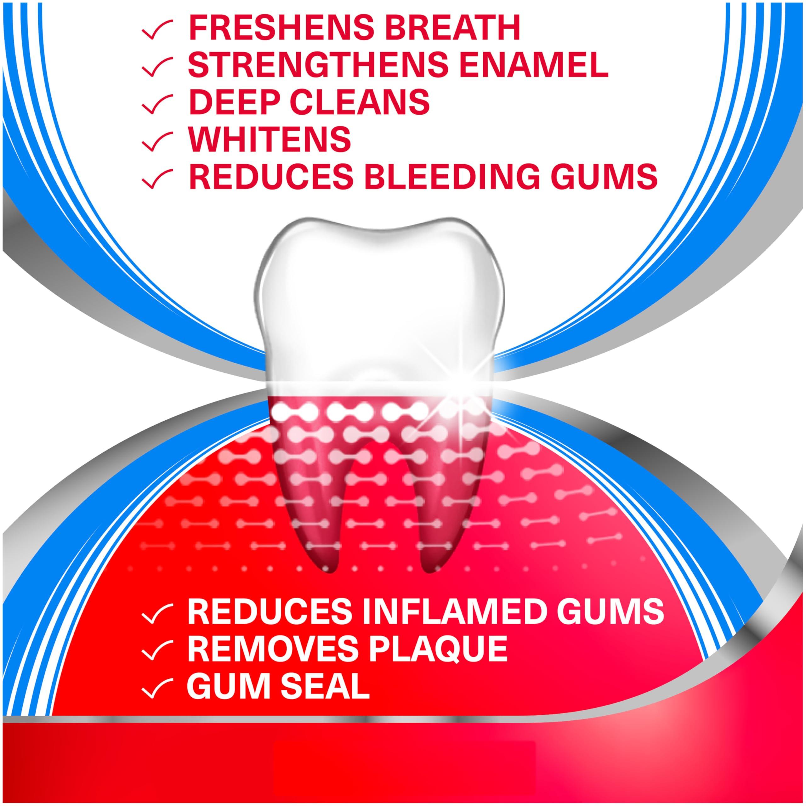Parodontax Complete Protection Toothpaste, Pure Fresh Mint - 3.4 oz x 3 - Image 3
